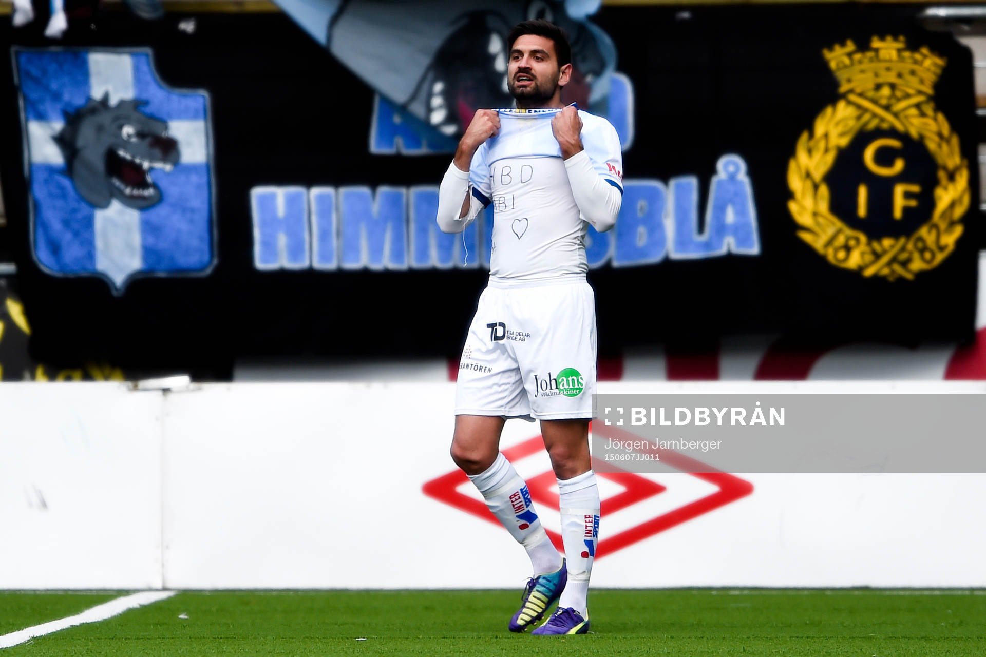 Gefles Ilir Berisha jublar