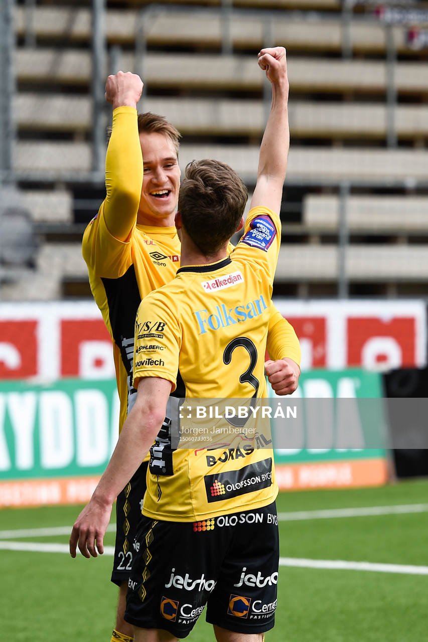 Elfsborgs Viktor Prodell jublar