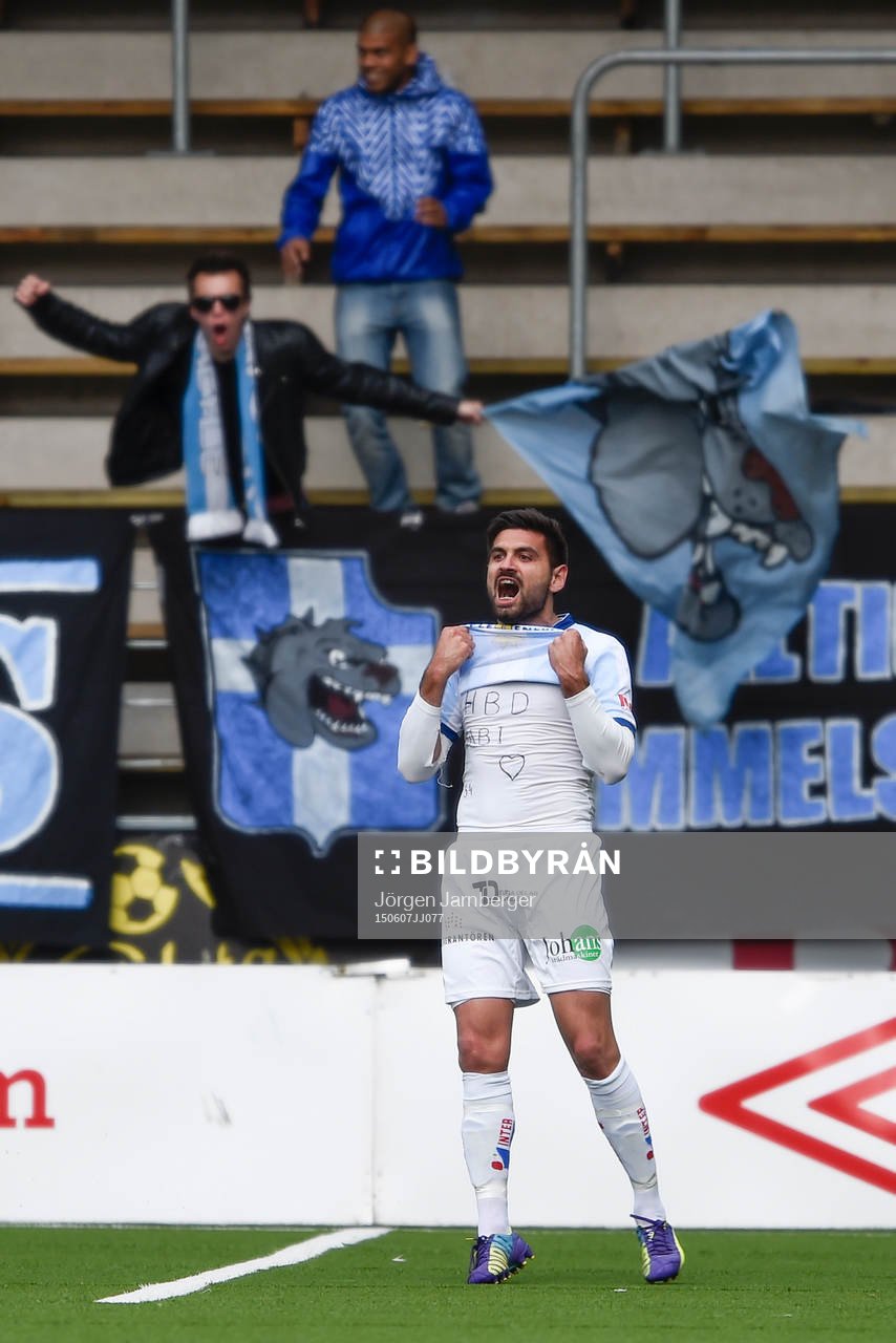 Gefles Ilir Berisha jublar