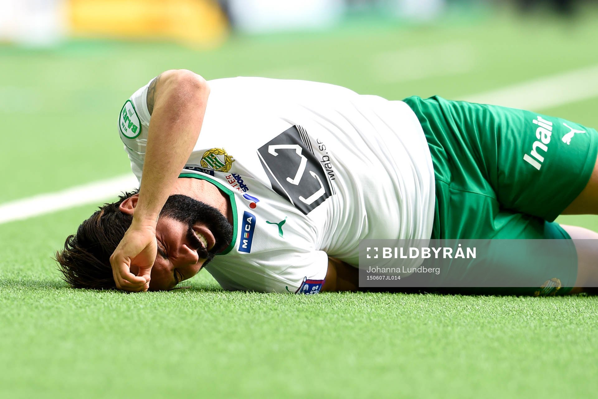 Hammarbys Stefan Batan har ont
