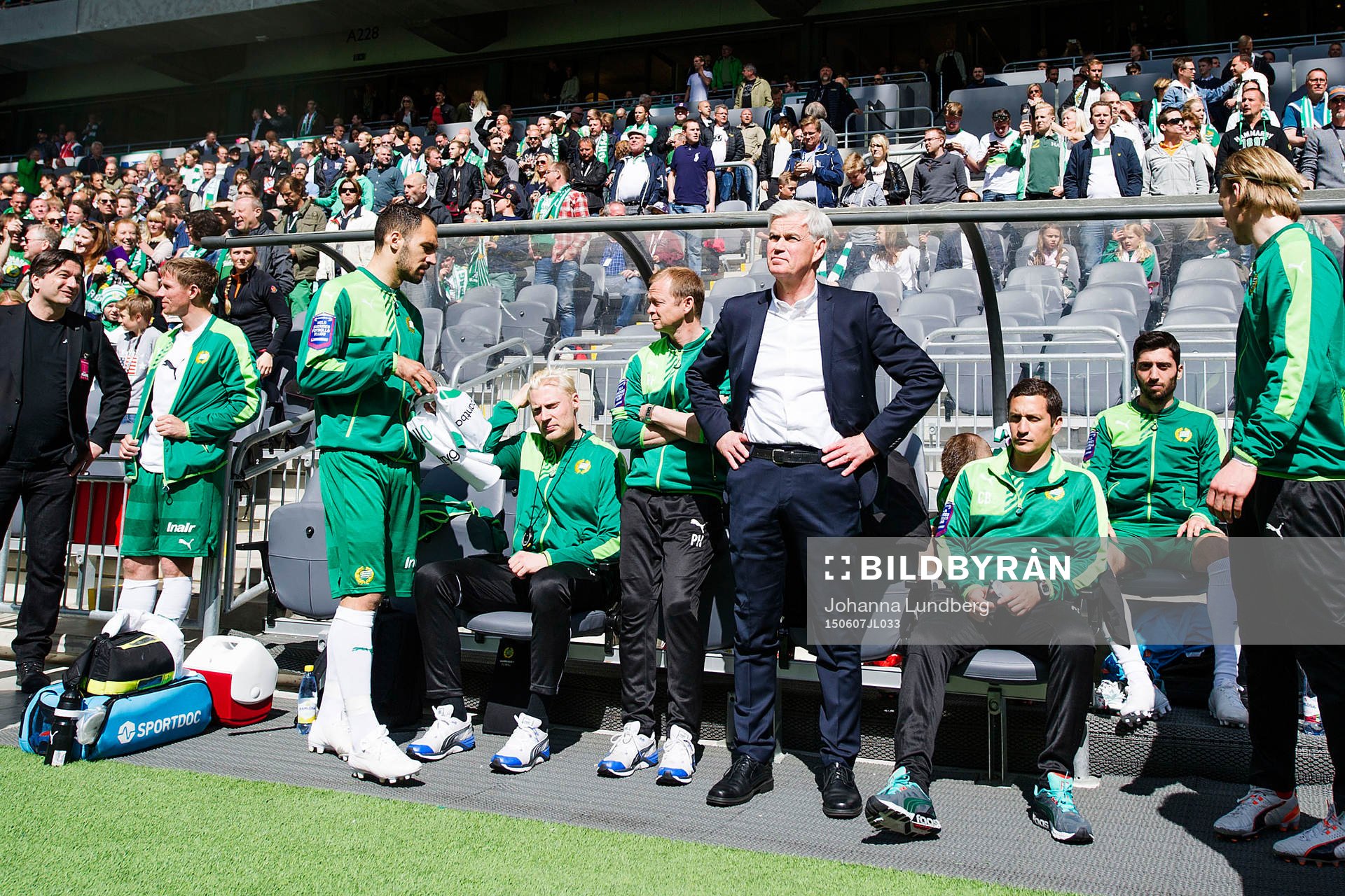 Hammarbys tränare Nanne Bergstrand