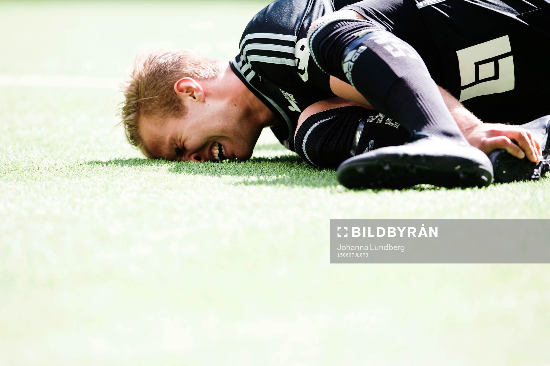 IFK Göteborgs Gustav Engvall har ont