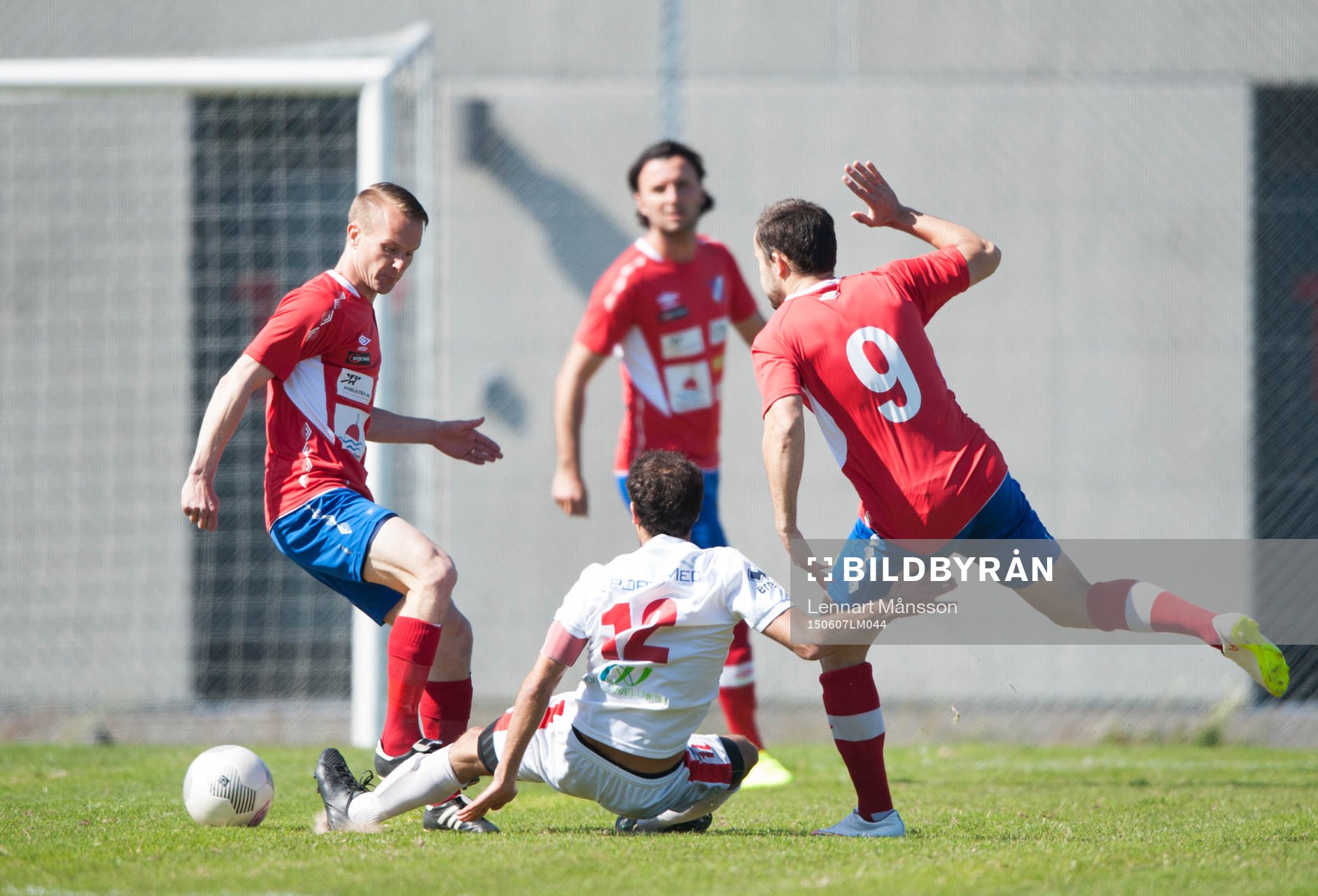 Tre mot en i matchen i division 2 Västra Götaland mellan