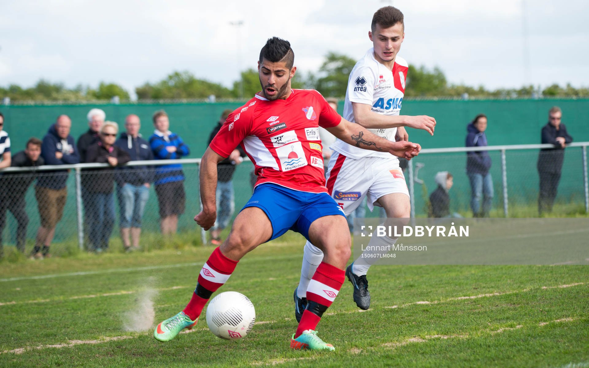 i matchen i division 2 Västra Götaland mellan Höganäs