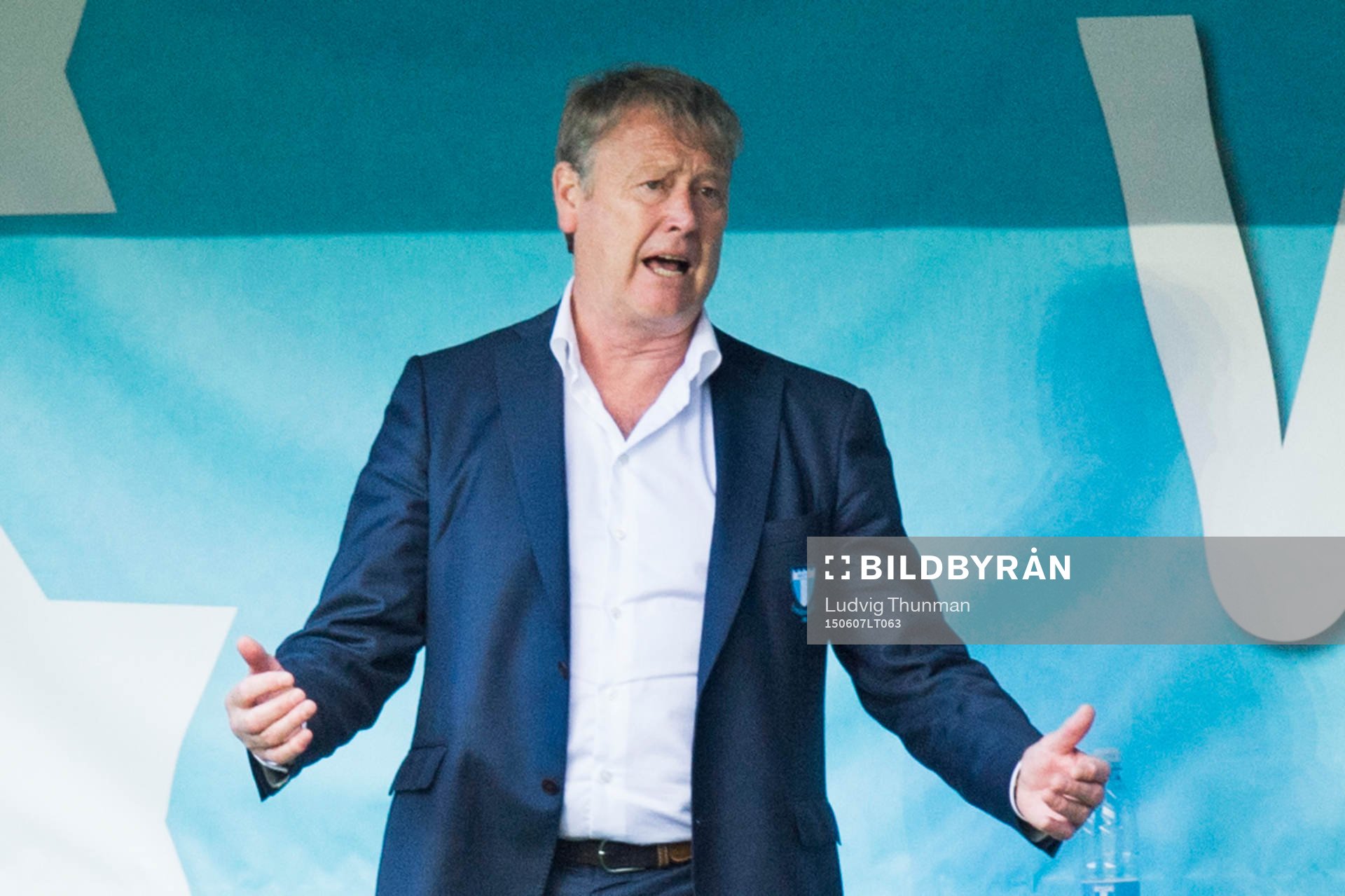 Malmö FFs tränare Åge Hareide deppar