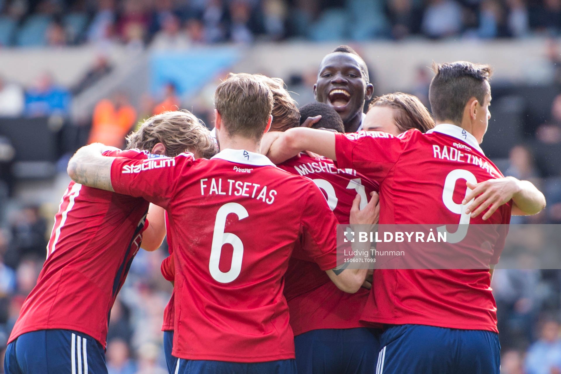 Djurgårdens firar Nyasha Mushekwi gjort 0-1