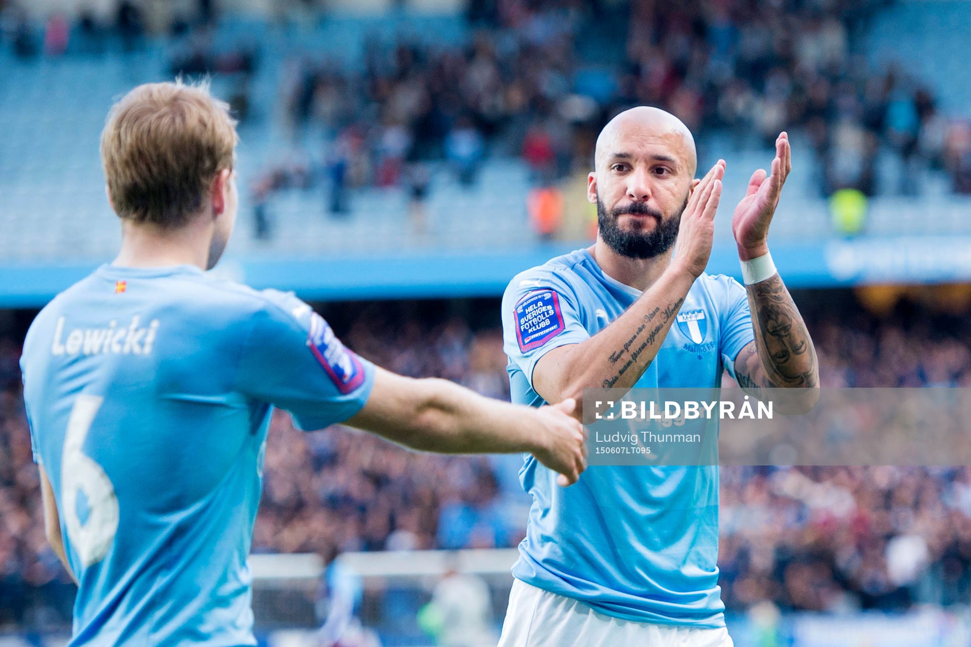 Malmö FFs Guillermo Molins tackar publiken