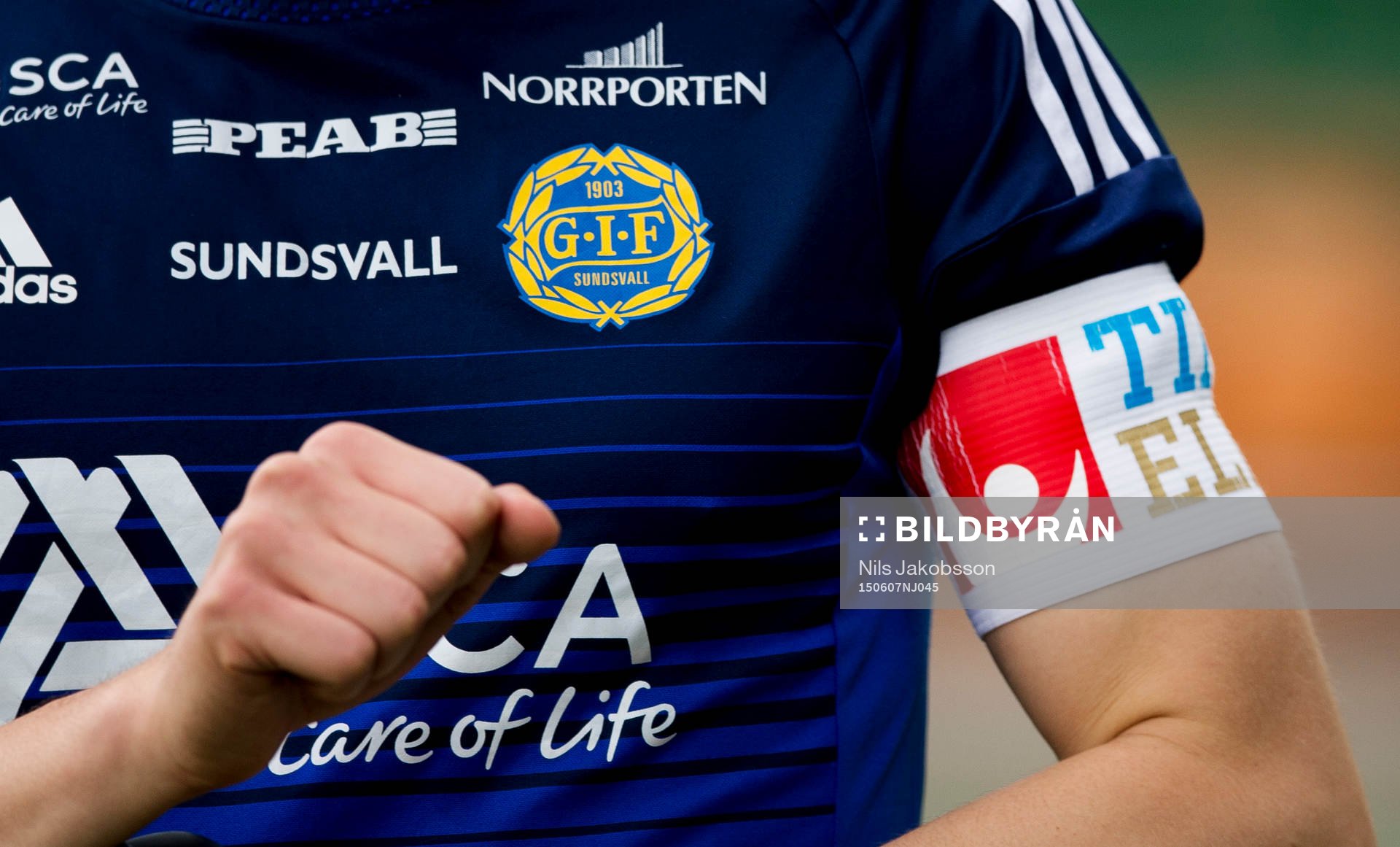 En tipselitbindel på Sundsvalls Joakim Nilsson