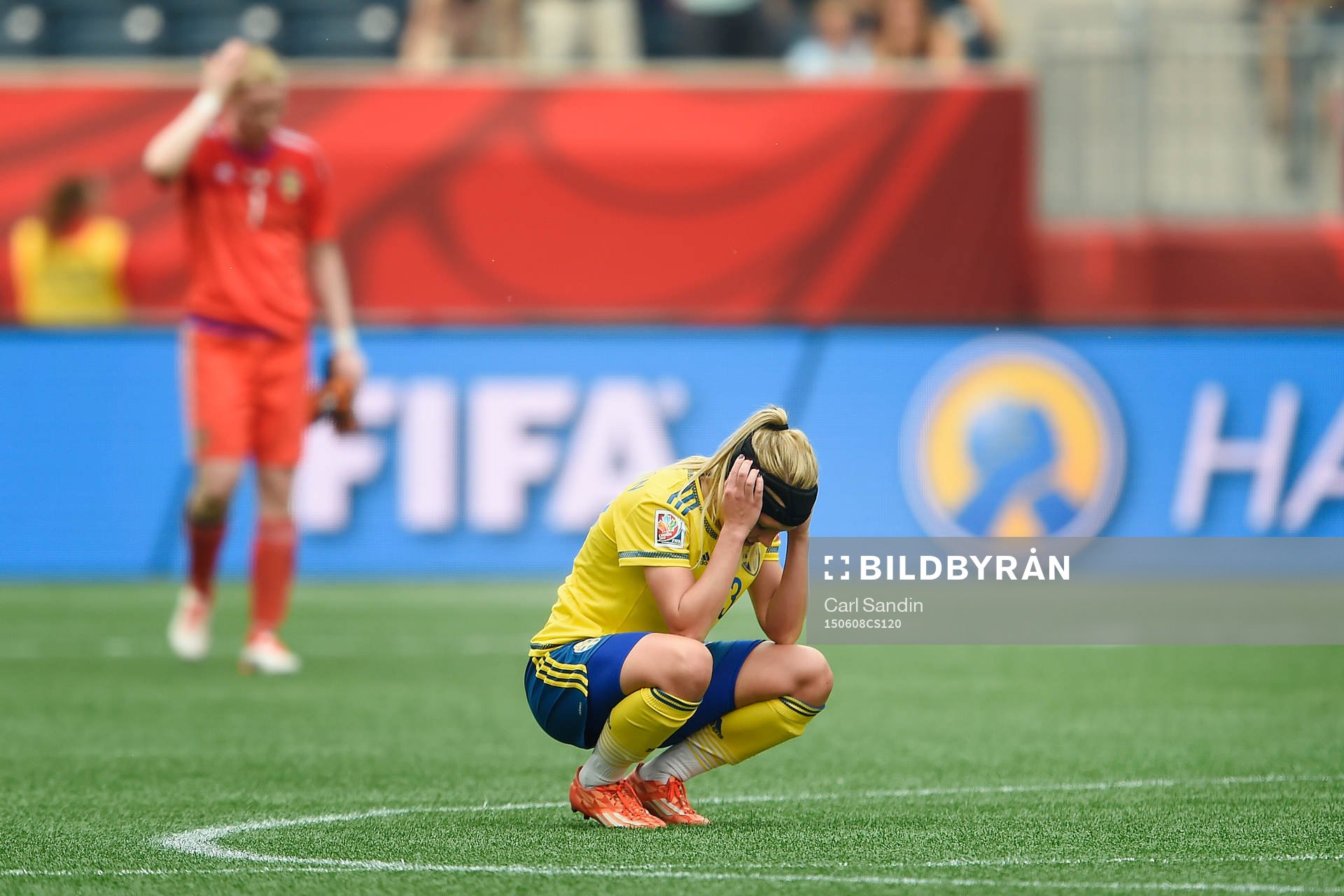 Sveriges Elin Rubensson deppar