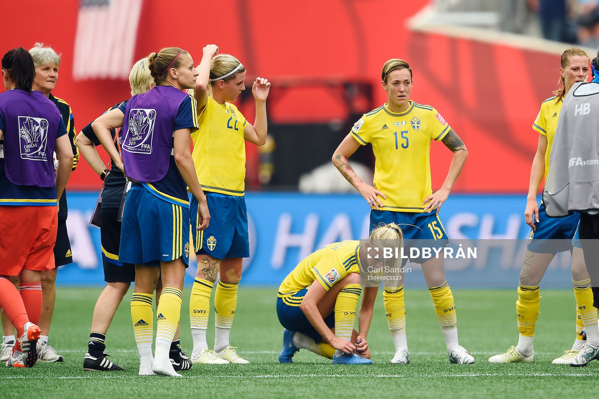 Sveriges Therese Sjögran deppar
