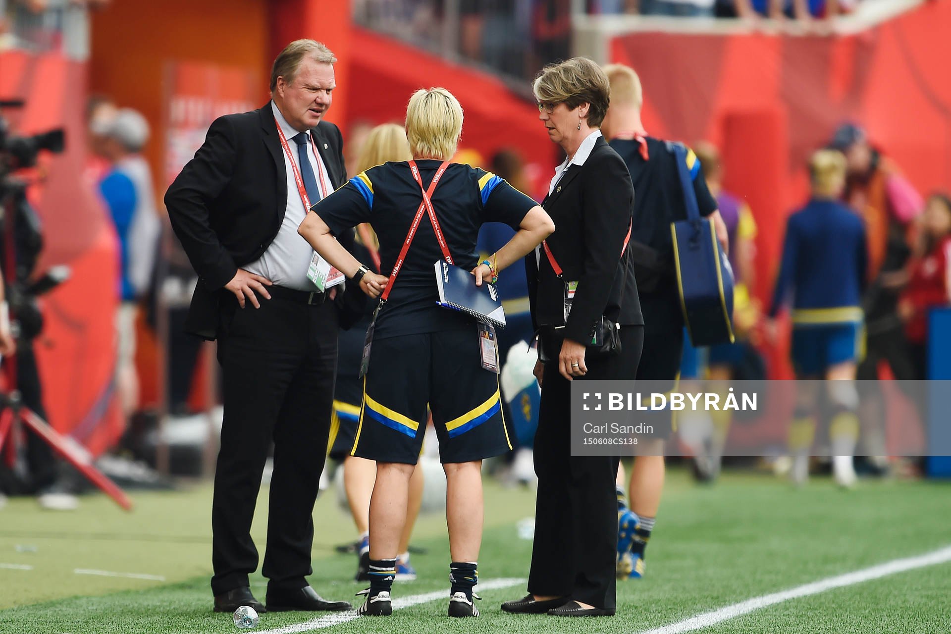 Svenska fotbollsförbundets ordförande Karl-Erik Nilsson