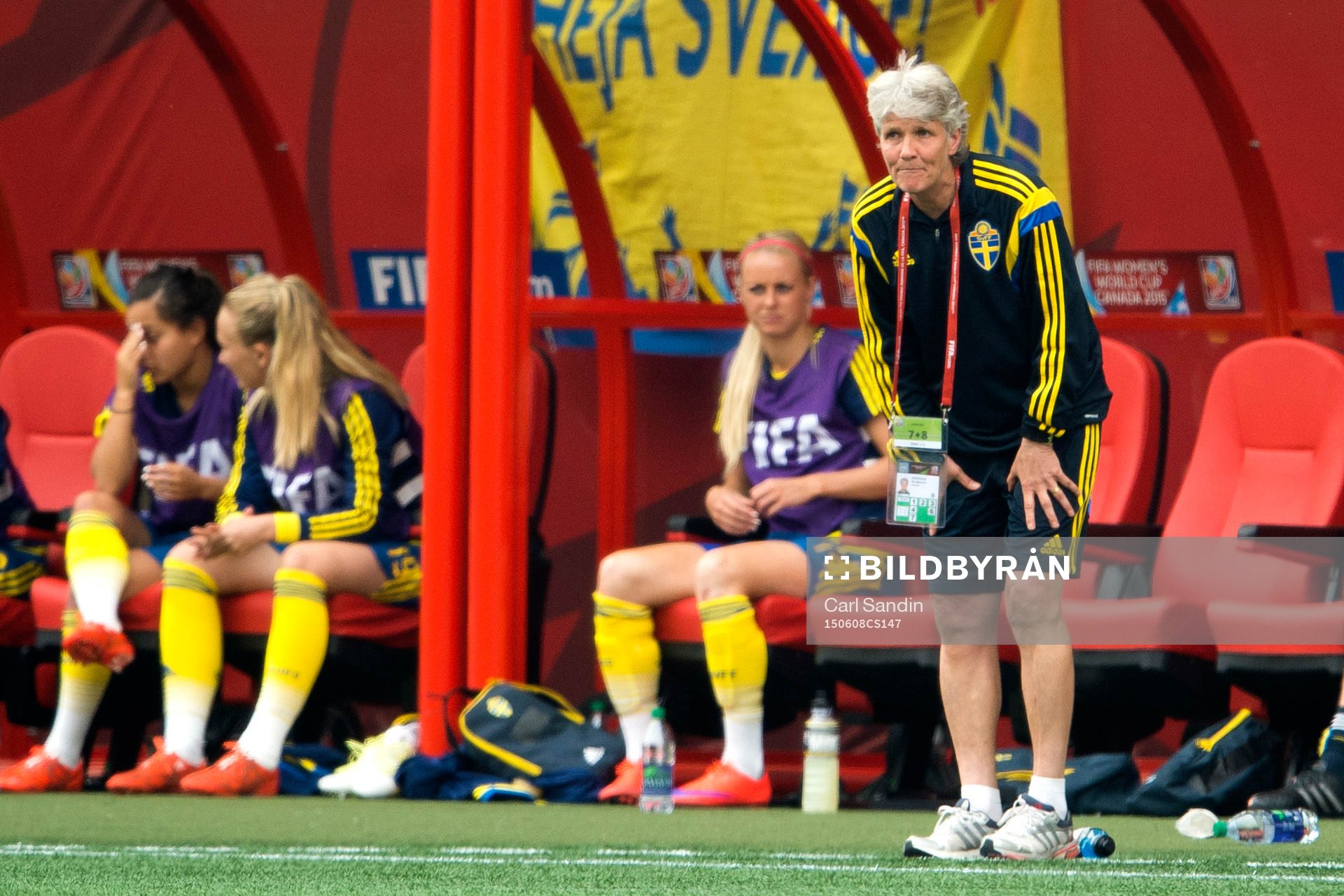 Sveriges förbundskapten Pia Sundhage