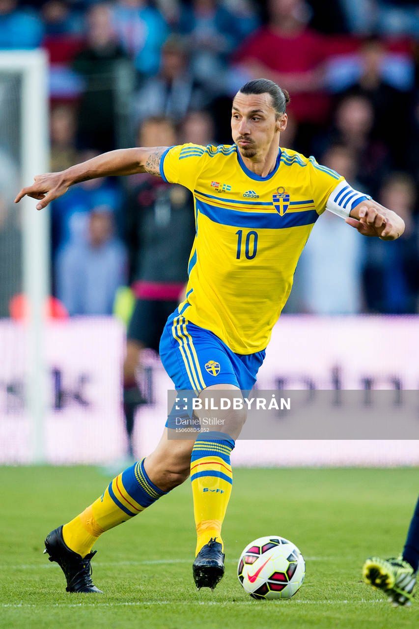 Sveriges Zlatan Ibrahimovic