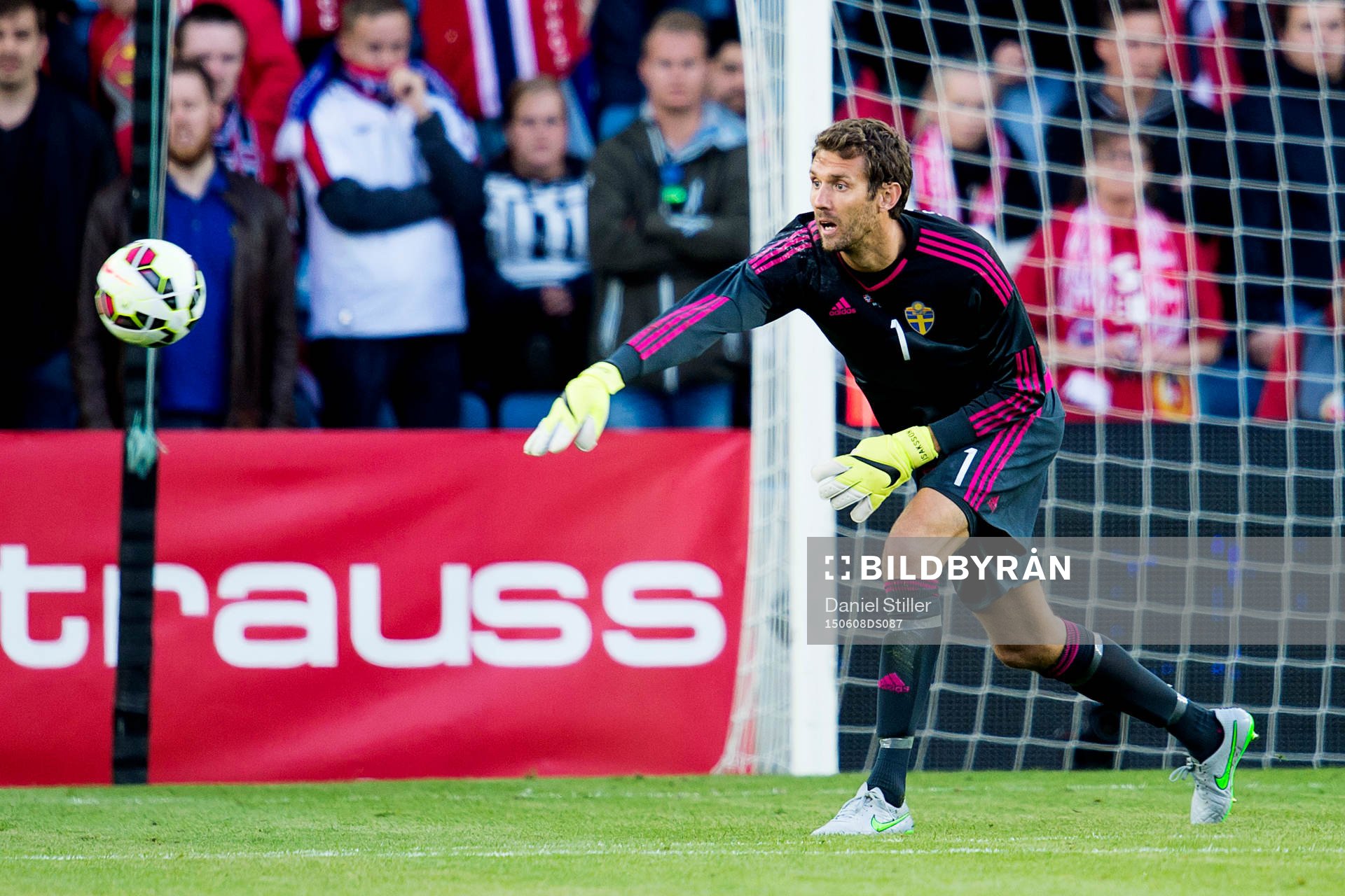 Sveriges målvakt Andreas Isaksson