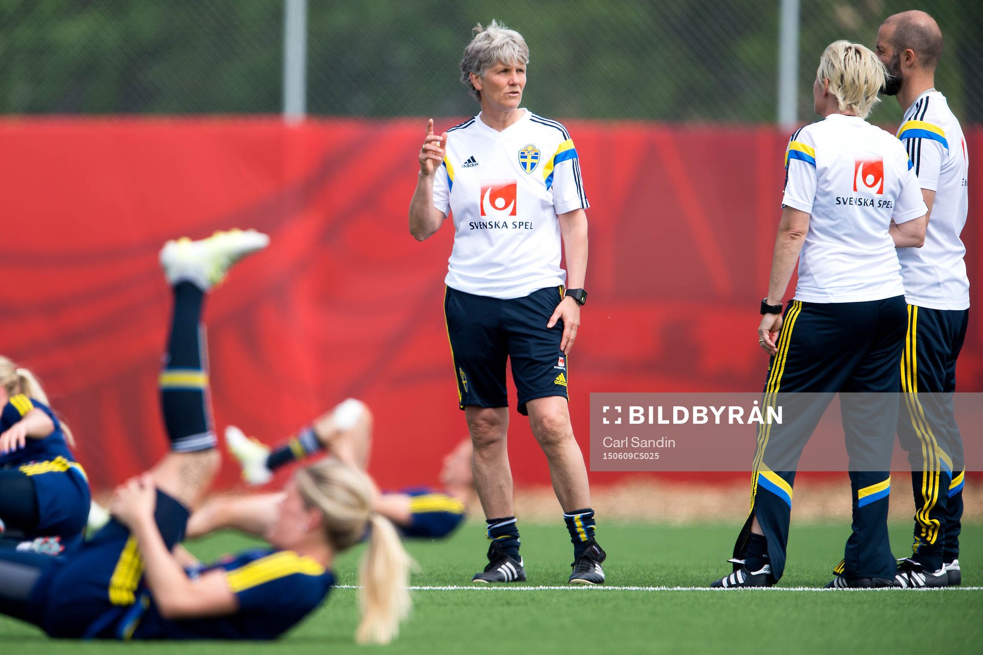Sveriges förbundskapten Pia Sundhage