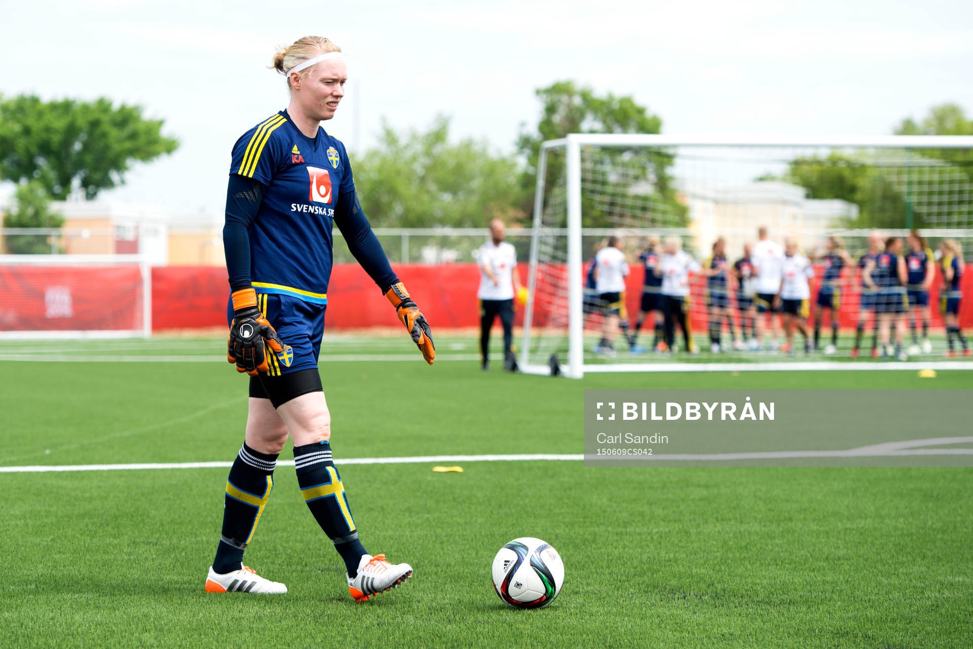 Sveriges målvakt Hedvig Lindahl