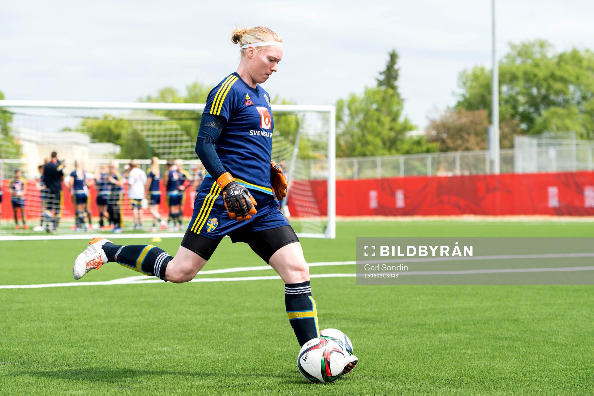 Sveriges målvakt Hedvig Lindahl