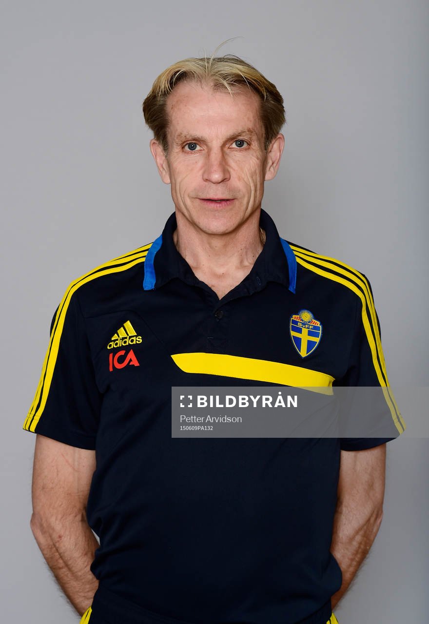 Sveriges Thomas Lindholm, Fysiolog, poserar för ett porträtt under en fotografering den 9 juni 2015 i Trelleborg.