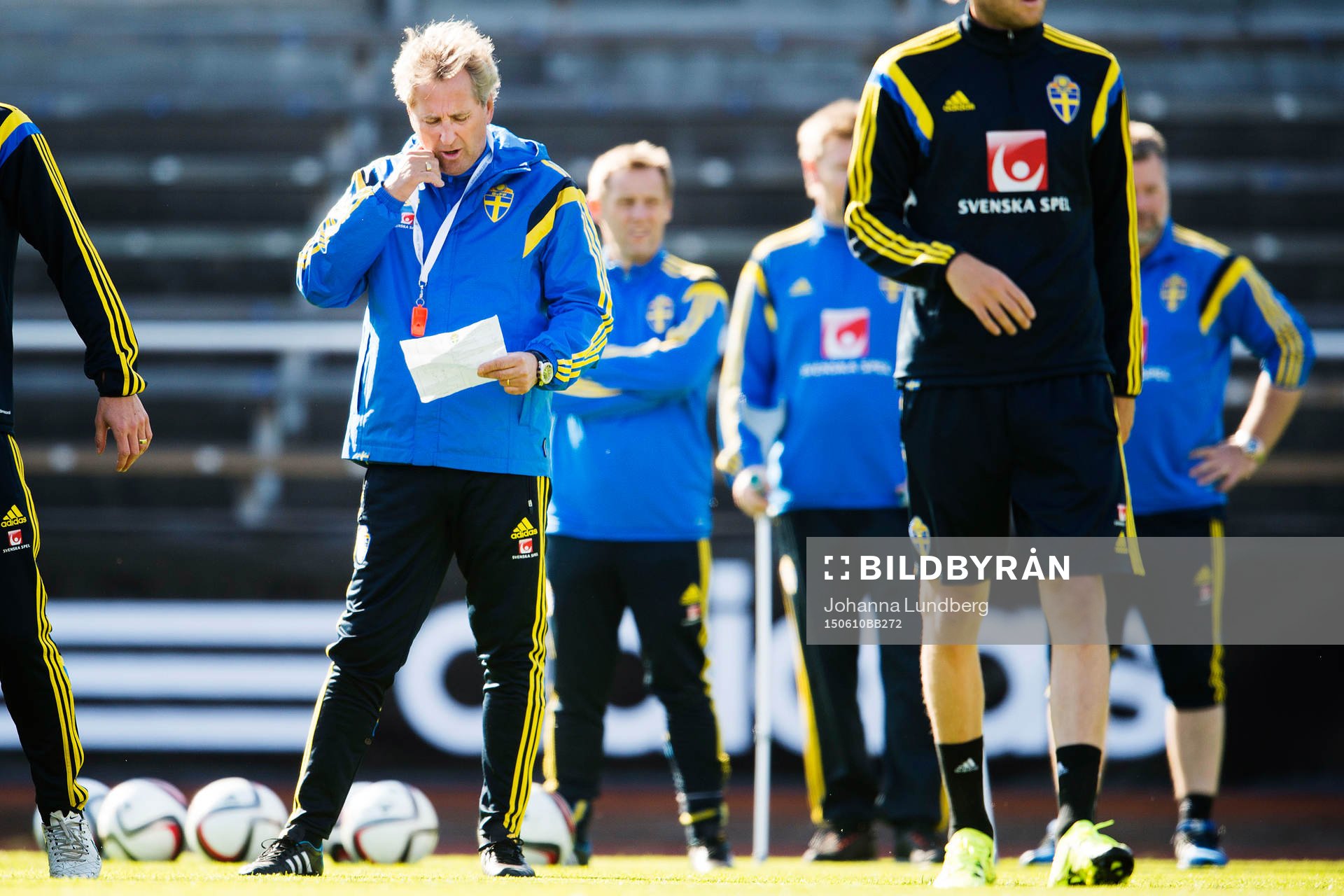 Sveriges förbundskapten Erik Hamrén