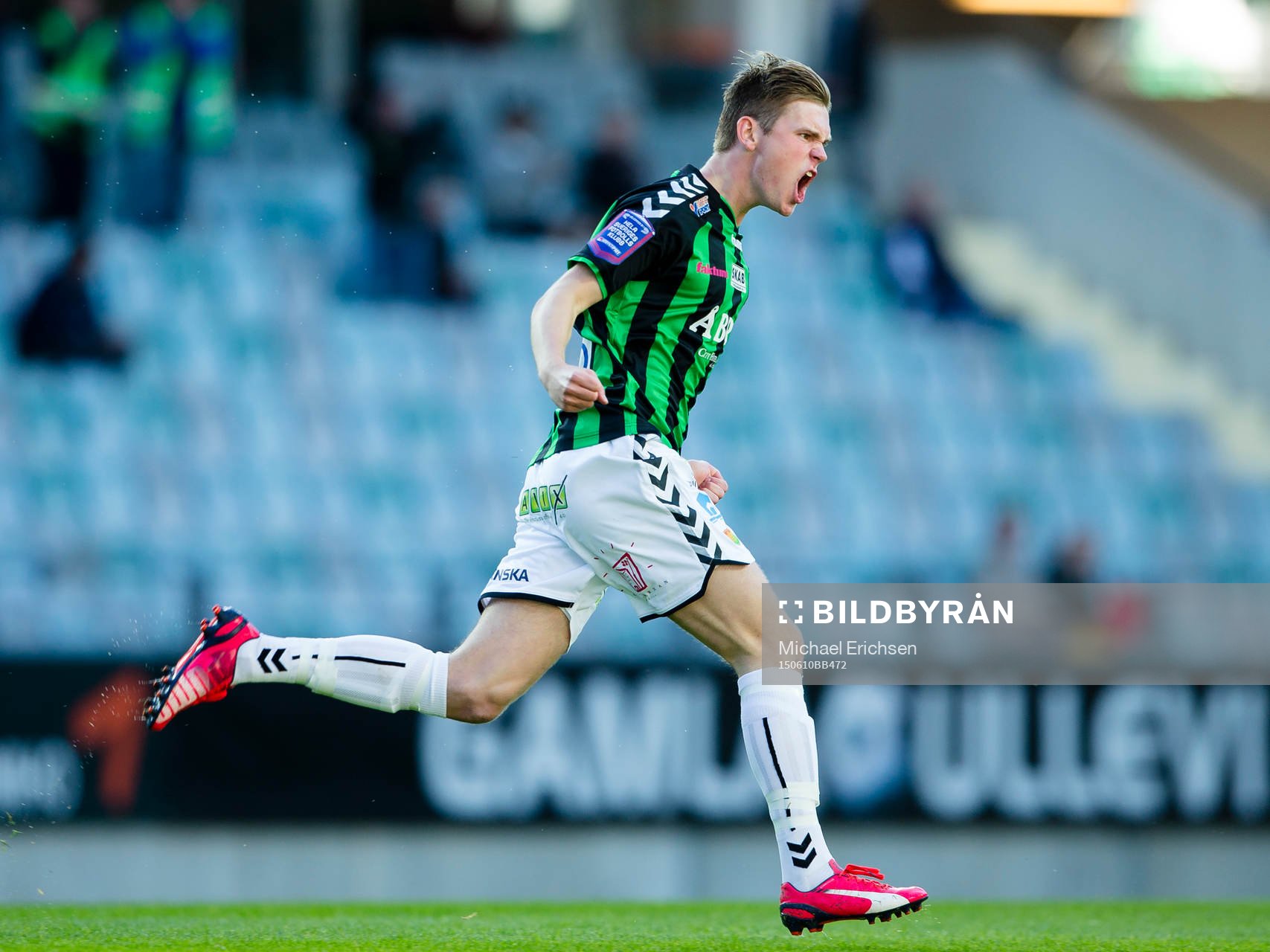 GAIS Arnar Bragi Bergsson jublar