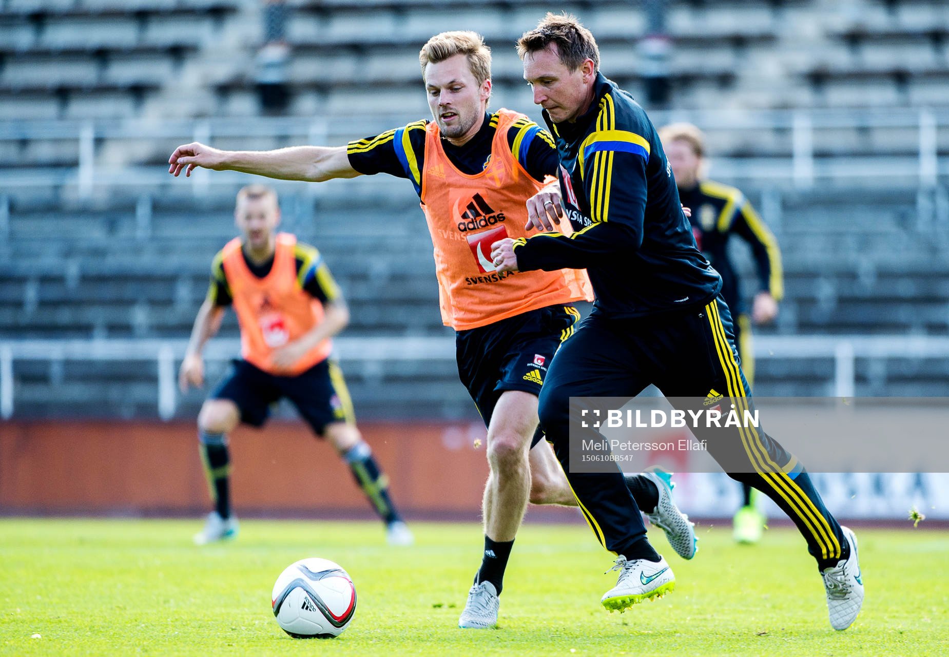Sebastian Larsson och Kim Källström