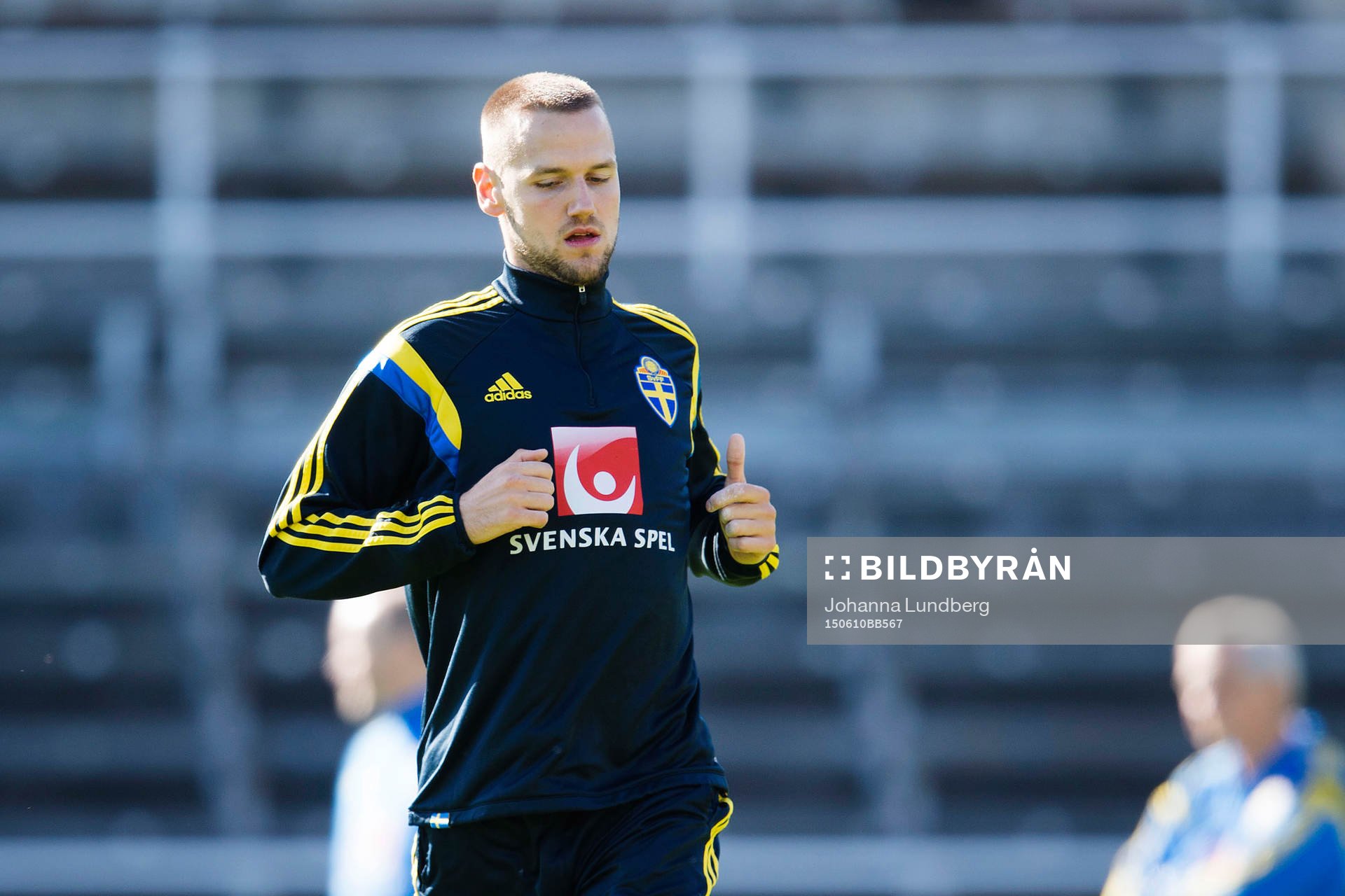 Sveriges Alexander Milosevic