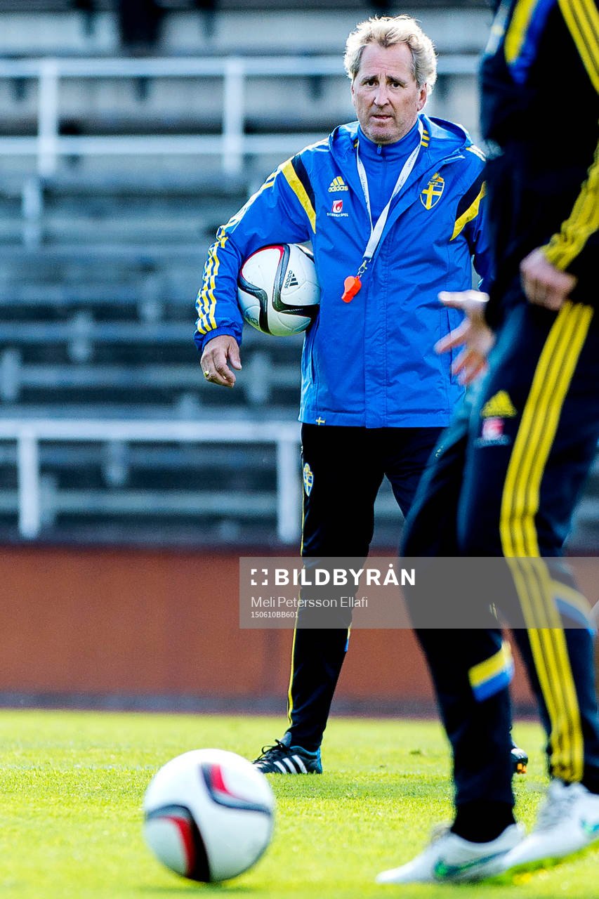Sveriges förbundskapten Erik Hamrén