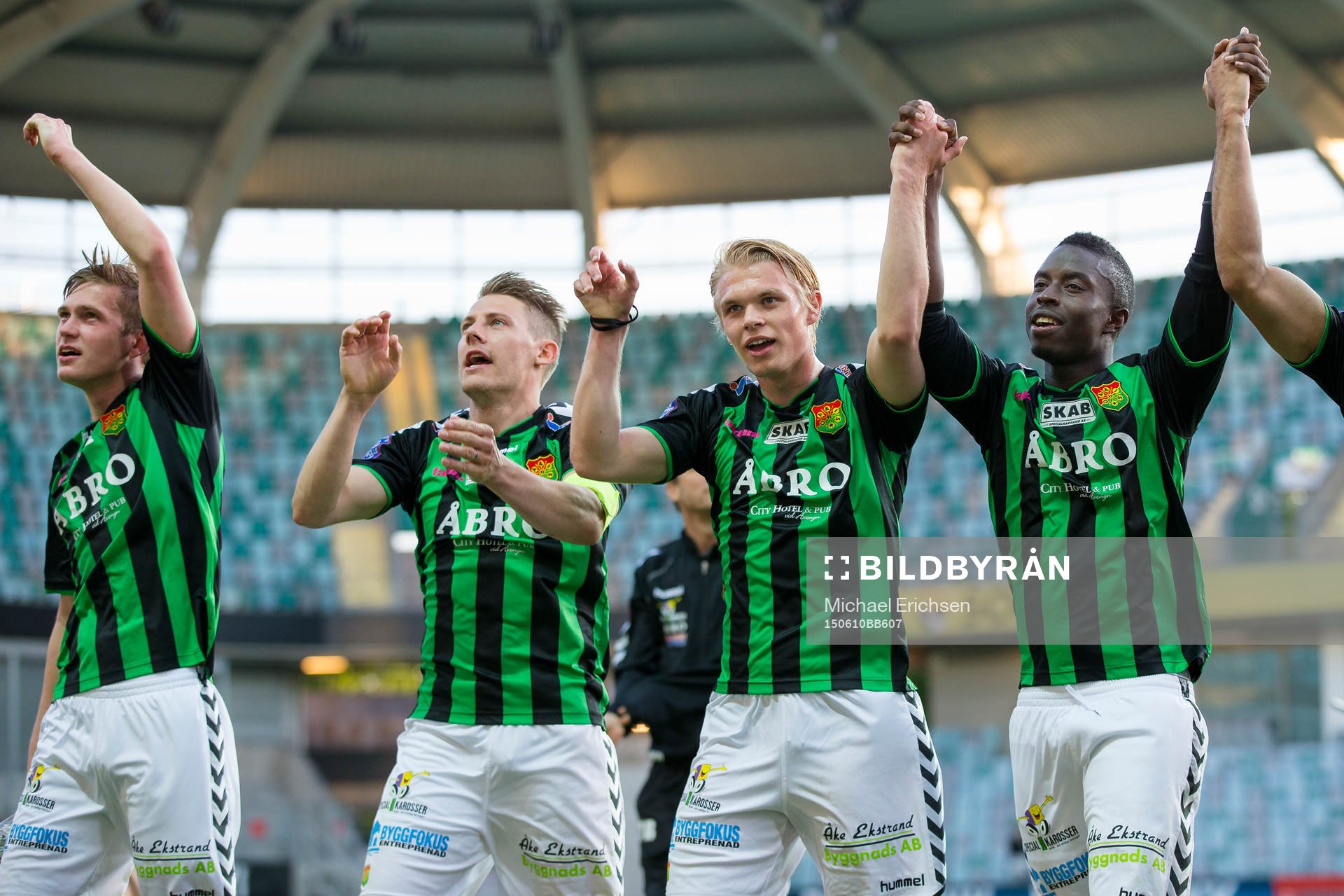 GAIS Arnar Bragi Bergsson, Patrik Ingelsten, Linus Tornblad