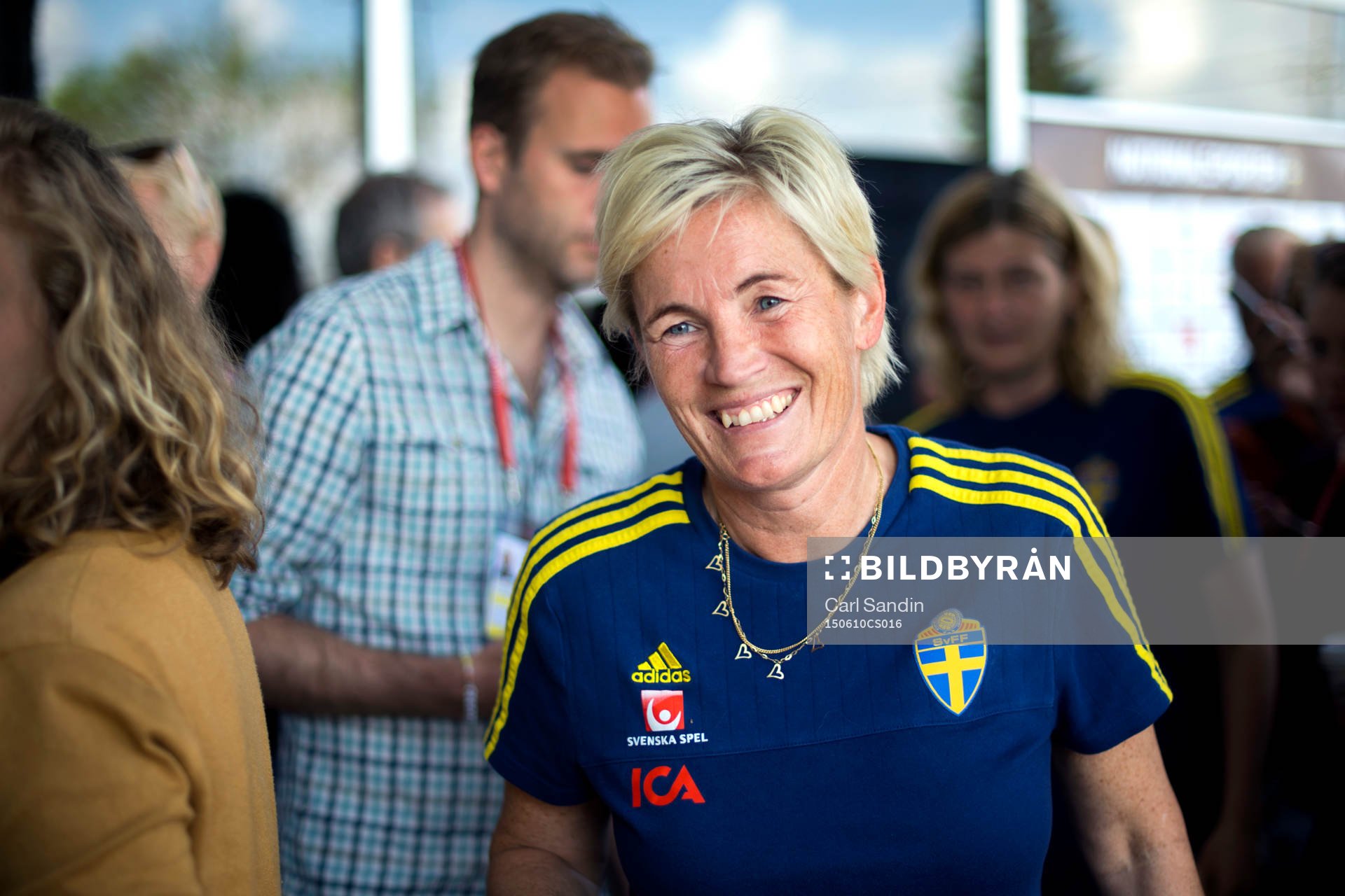 Sveriges assisterande förbundskapten Lilie Persson