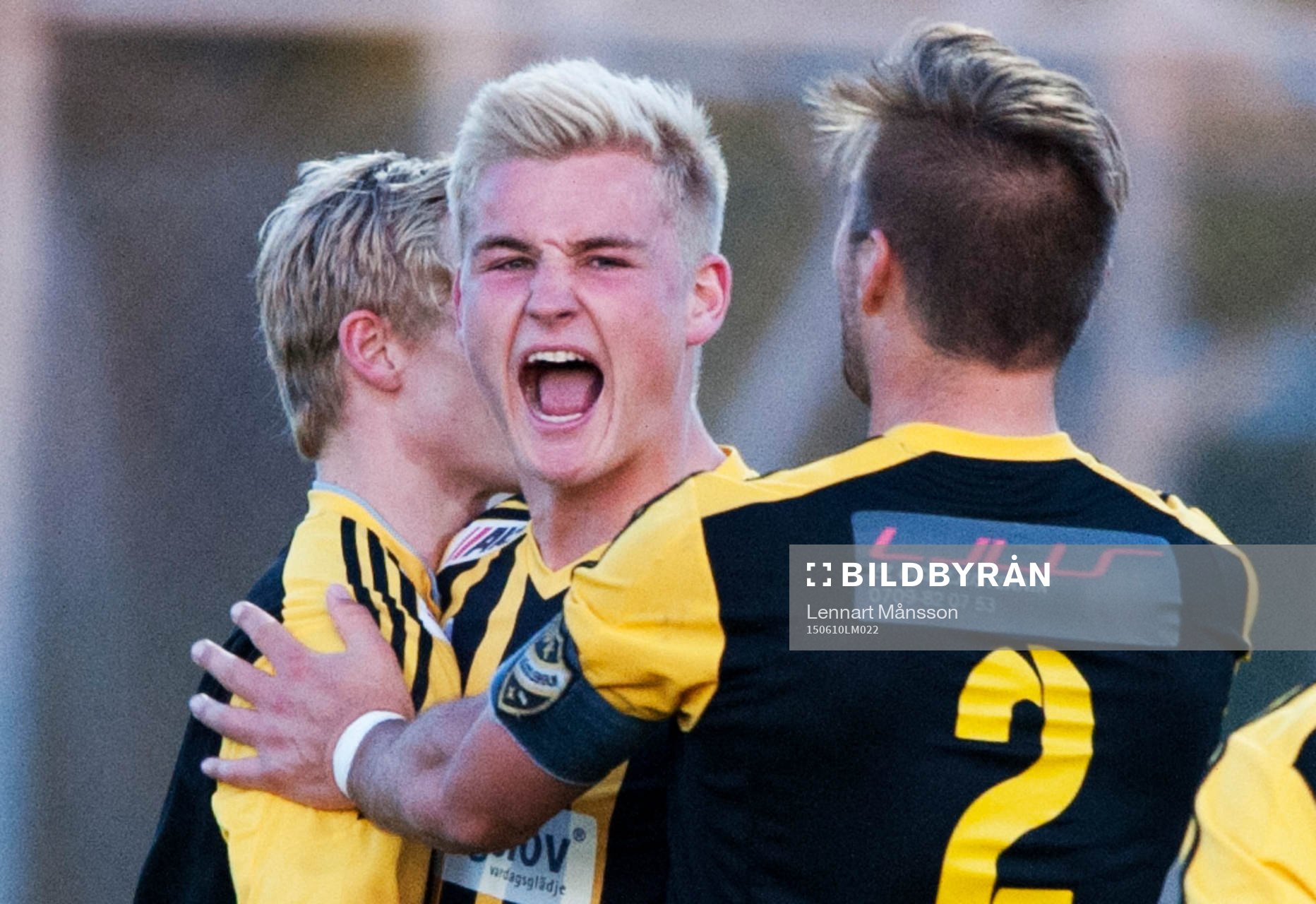 IFK Hässleholms Linus Svensson har avgjort matchen med en