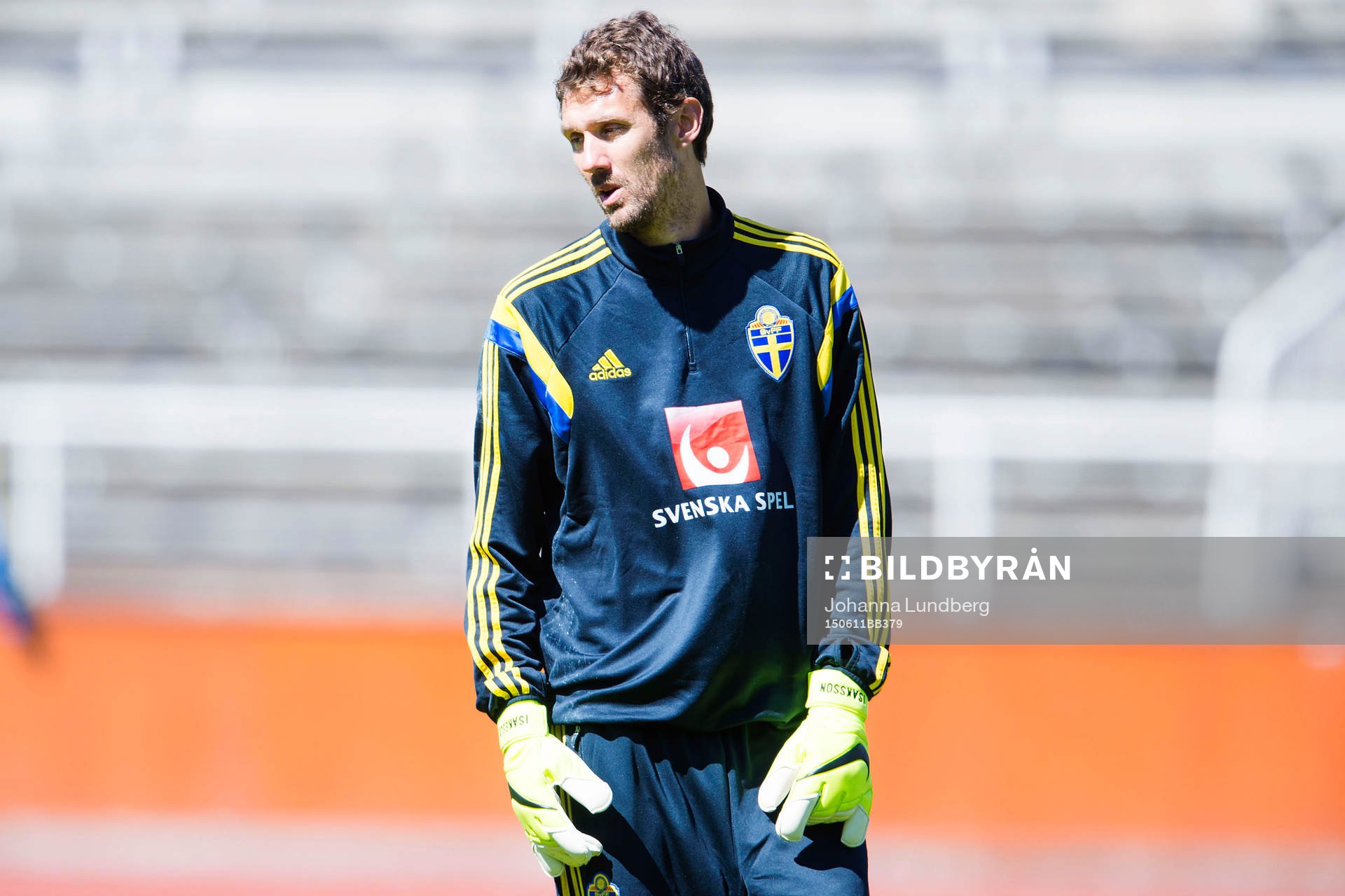 Sveriges målvakt Andreas Isaksson