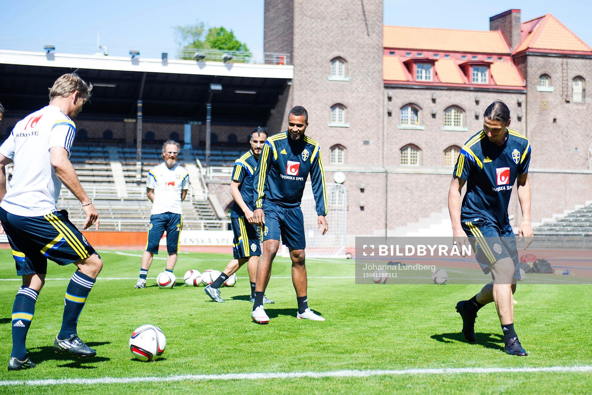 Isaac Kiese Thelin och Zlatan Ibrahimovic