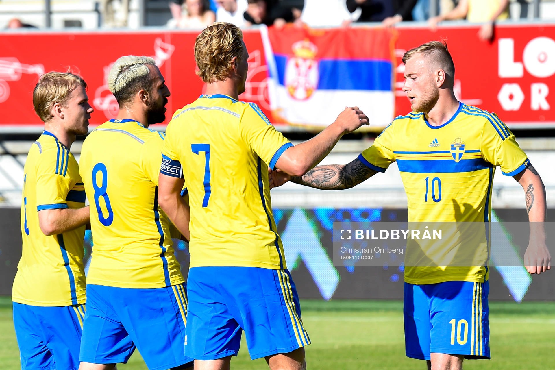 Sveriges John Guidetti jublar
