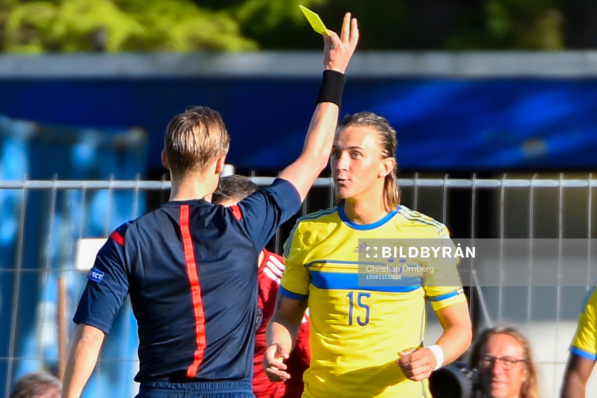 Sveriges Kristoffer Olsson varnas