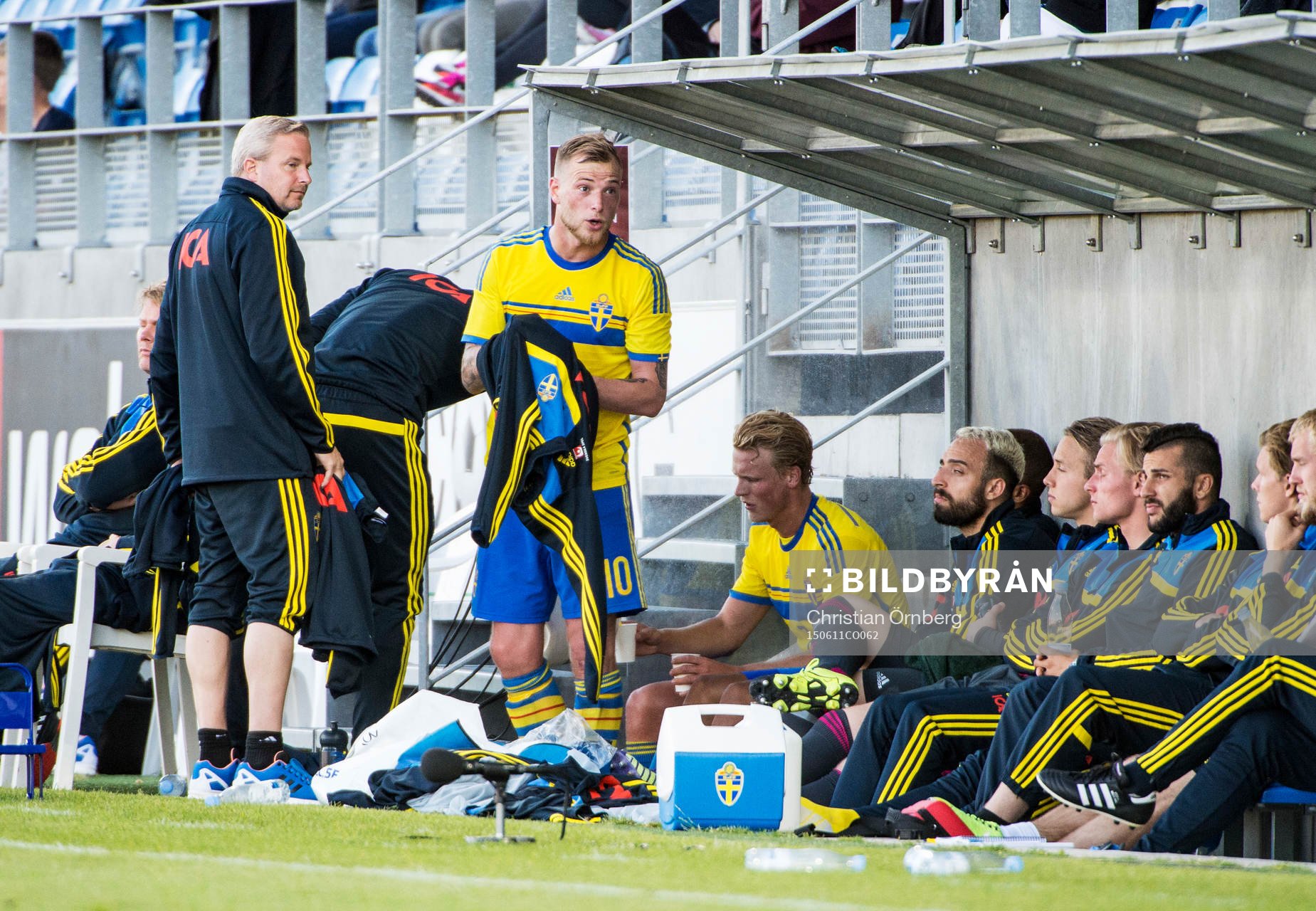Sveriges John Guidetti byts in