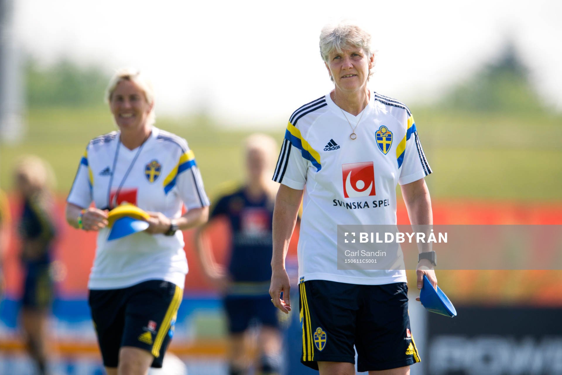 Sveriges förbundskapten Pia Sundhage