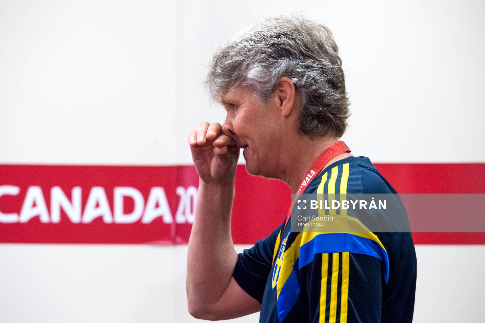 Sveriges förbundskapten Pia Sundhage
