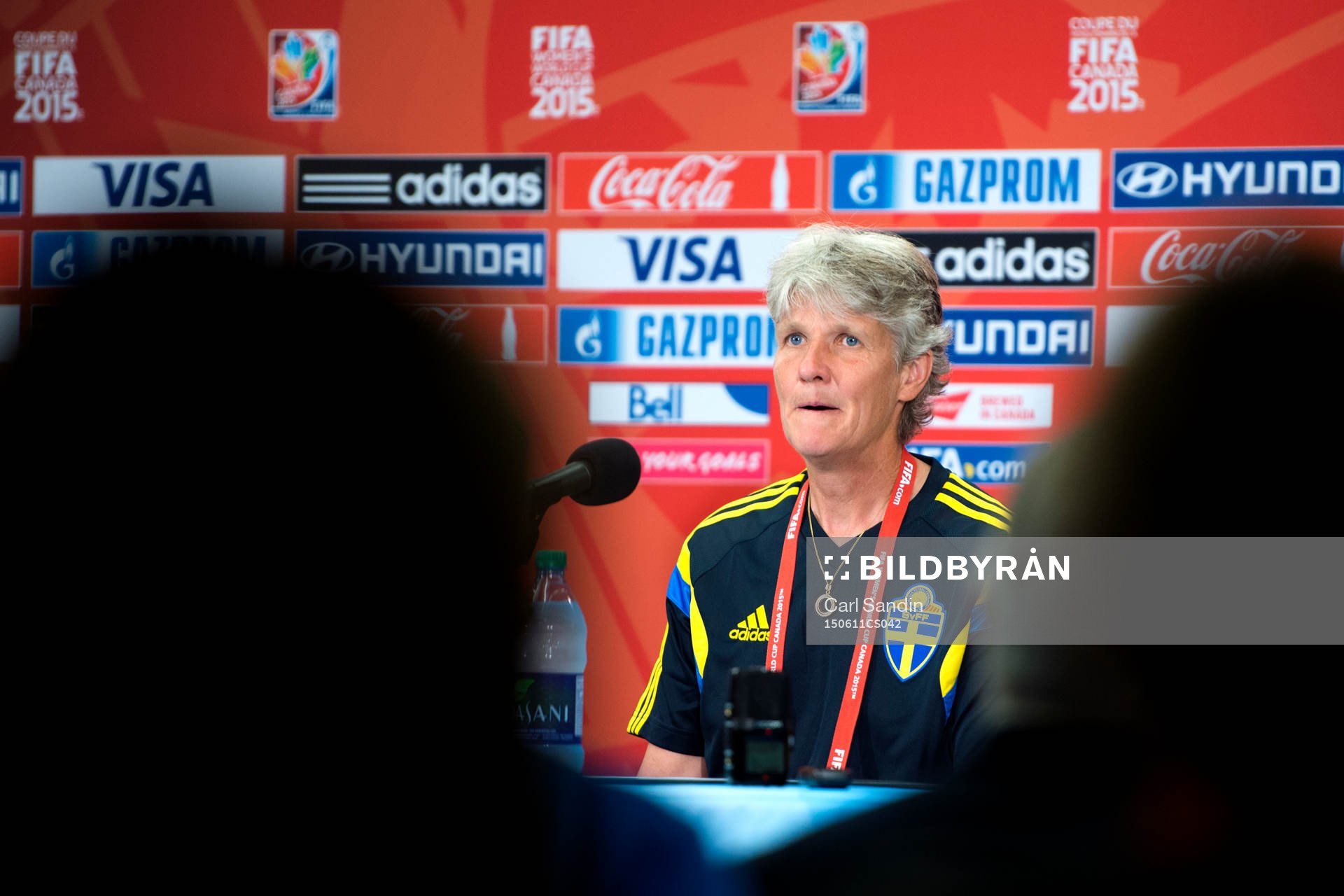 Sveriges förbundskapten Pia Sundhage