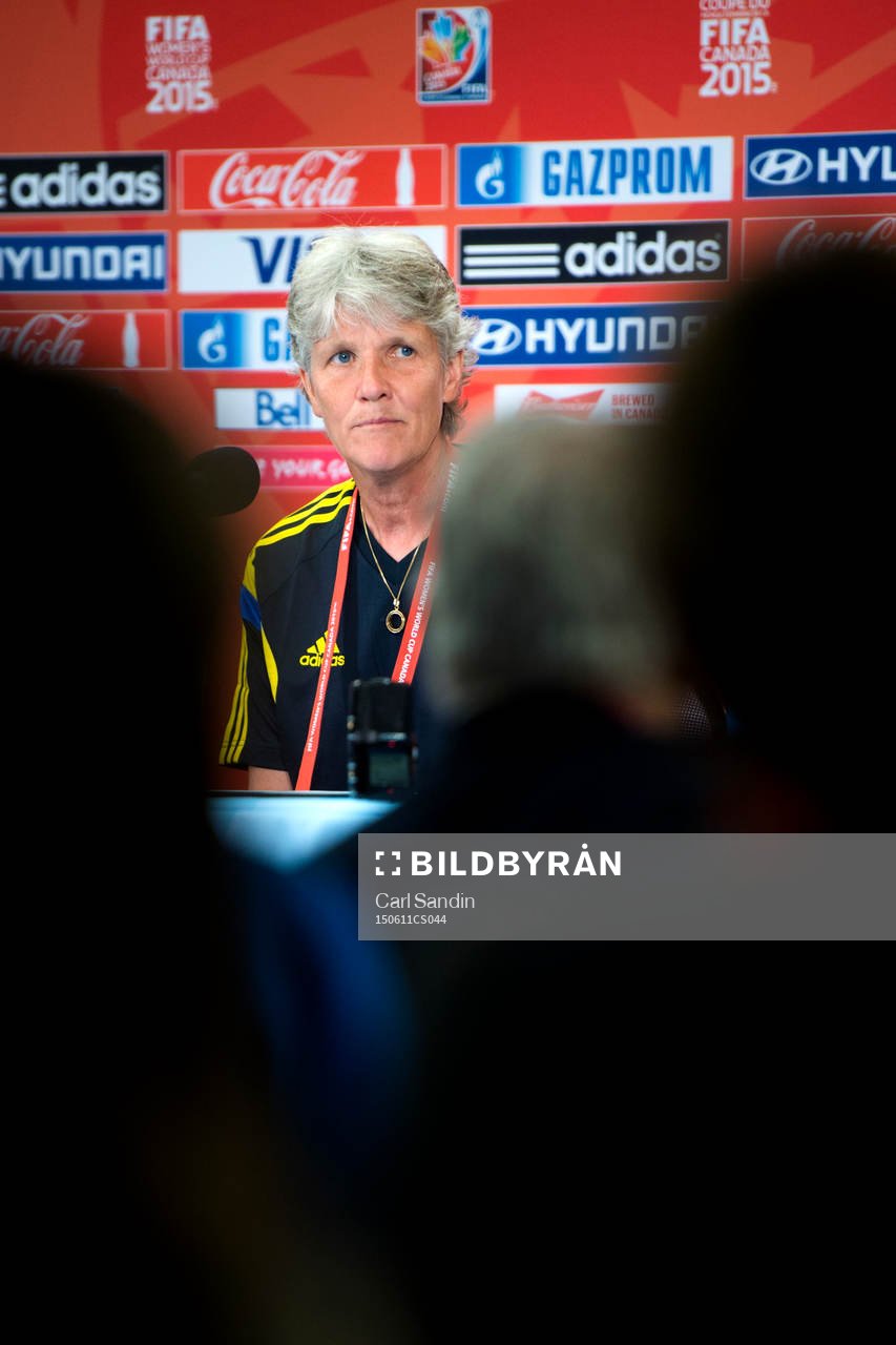 Sveriges förbundskapten Pia Sundhage