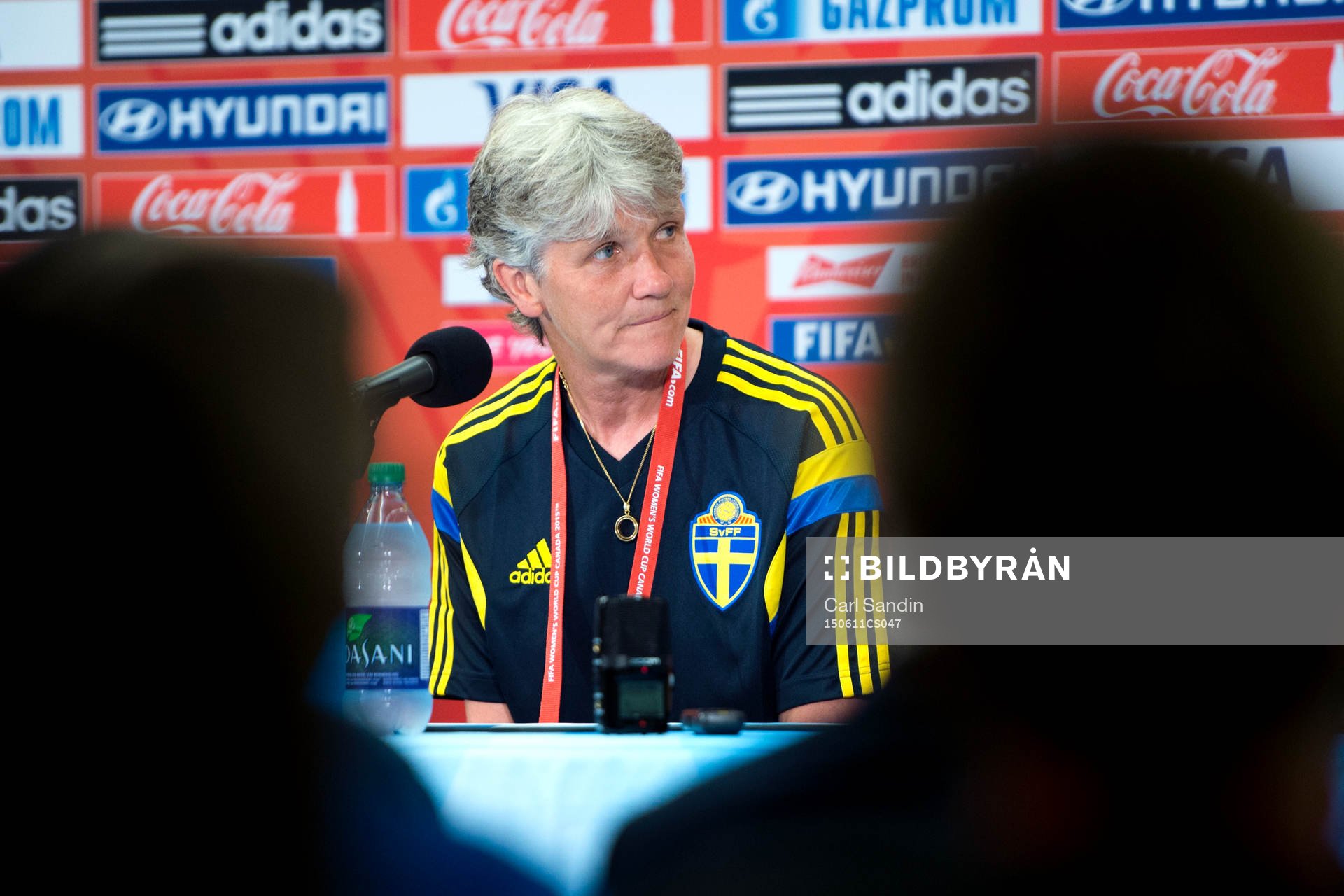 Sveriges förbundskapten Pia Sundhage