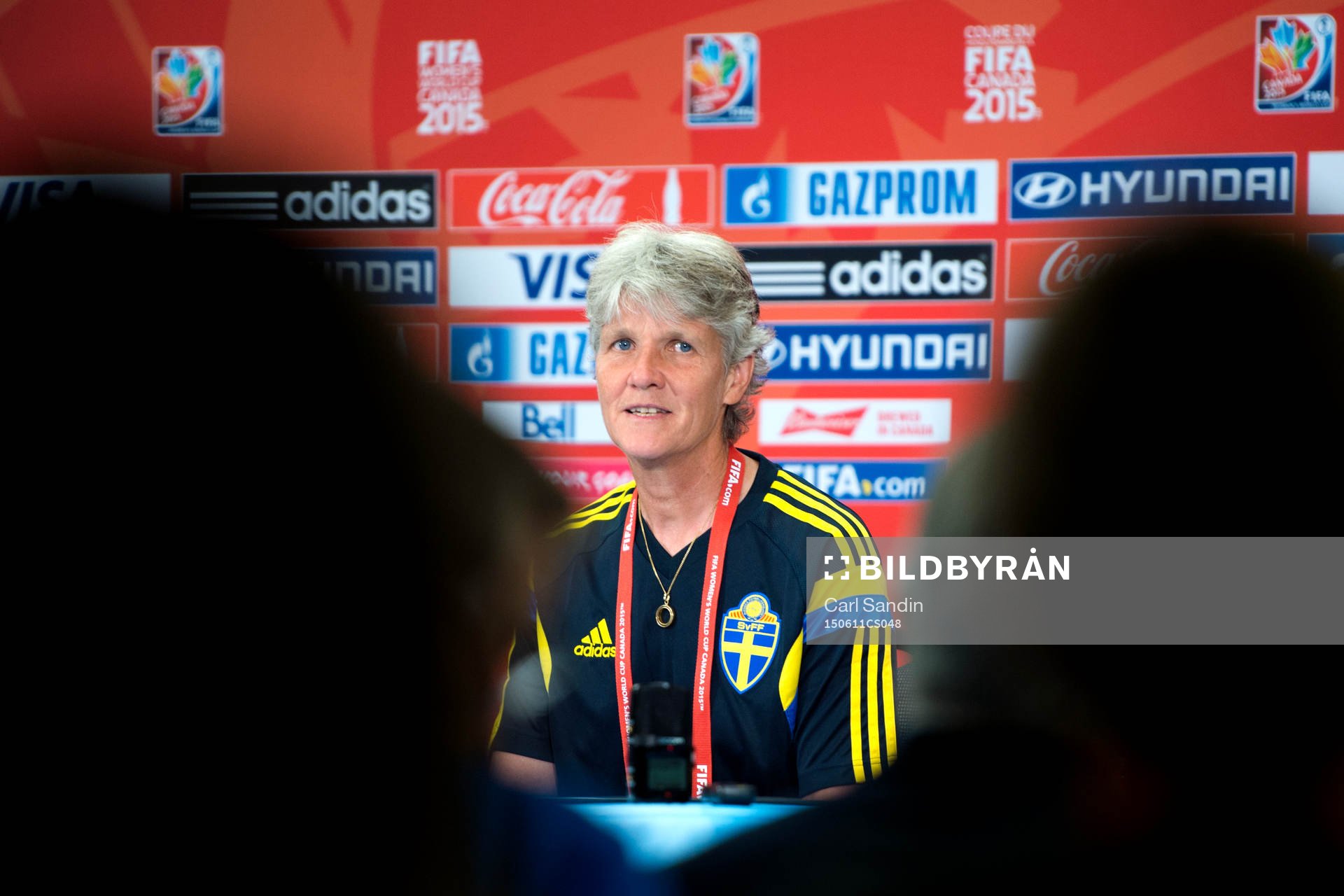 Sveriges förbundskapten Pia Sundhage
