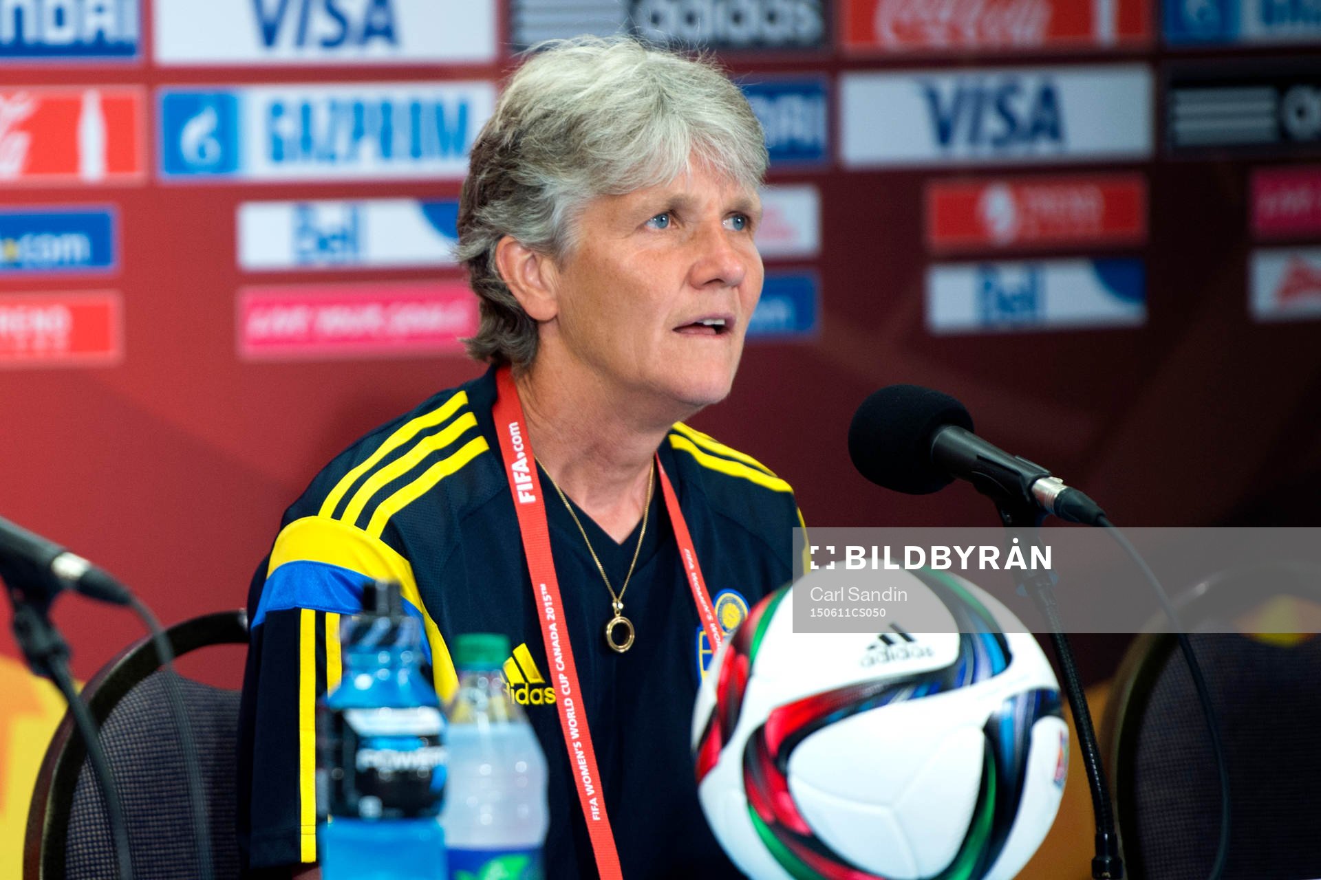 Sveriges förbundskapten Pia Sundhage