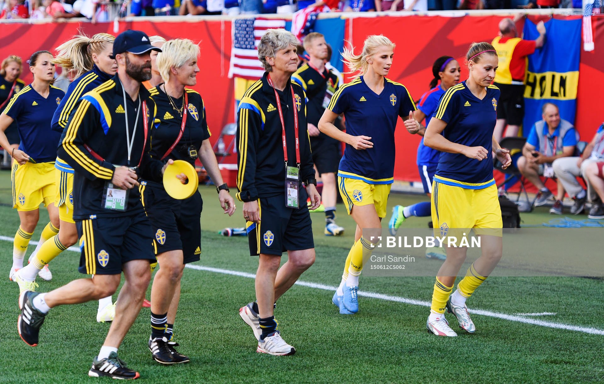 Sveriges förbundskapten Pia Sundhage