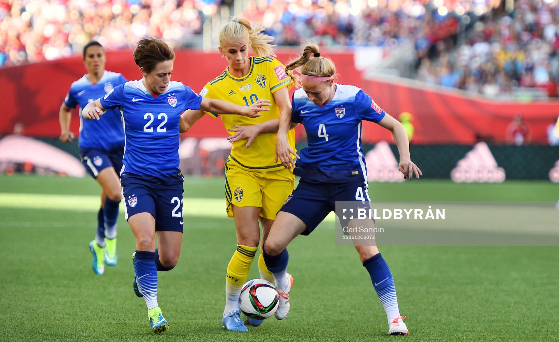 s Meghan Klingenberg och Becky Sauerbrunn