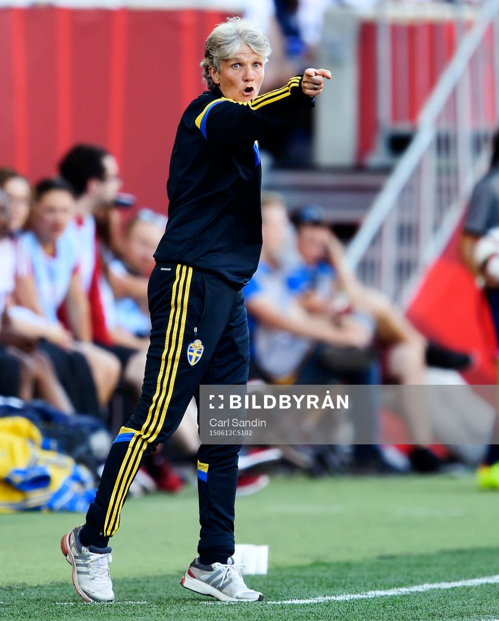 Sveriges förbundskapten Pia Sundhage