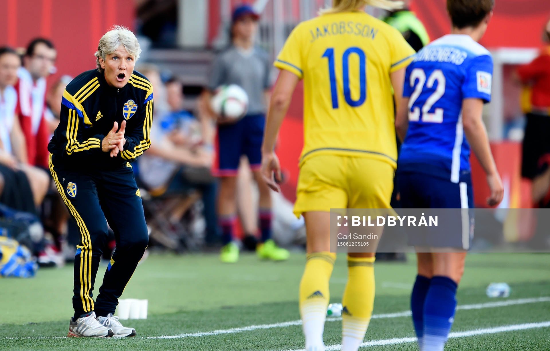 Sveriges förbundskapten Pia Sundhage