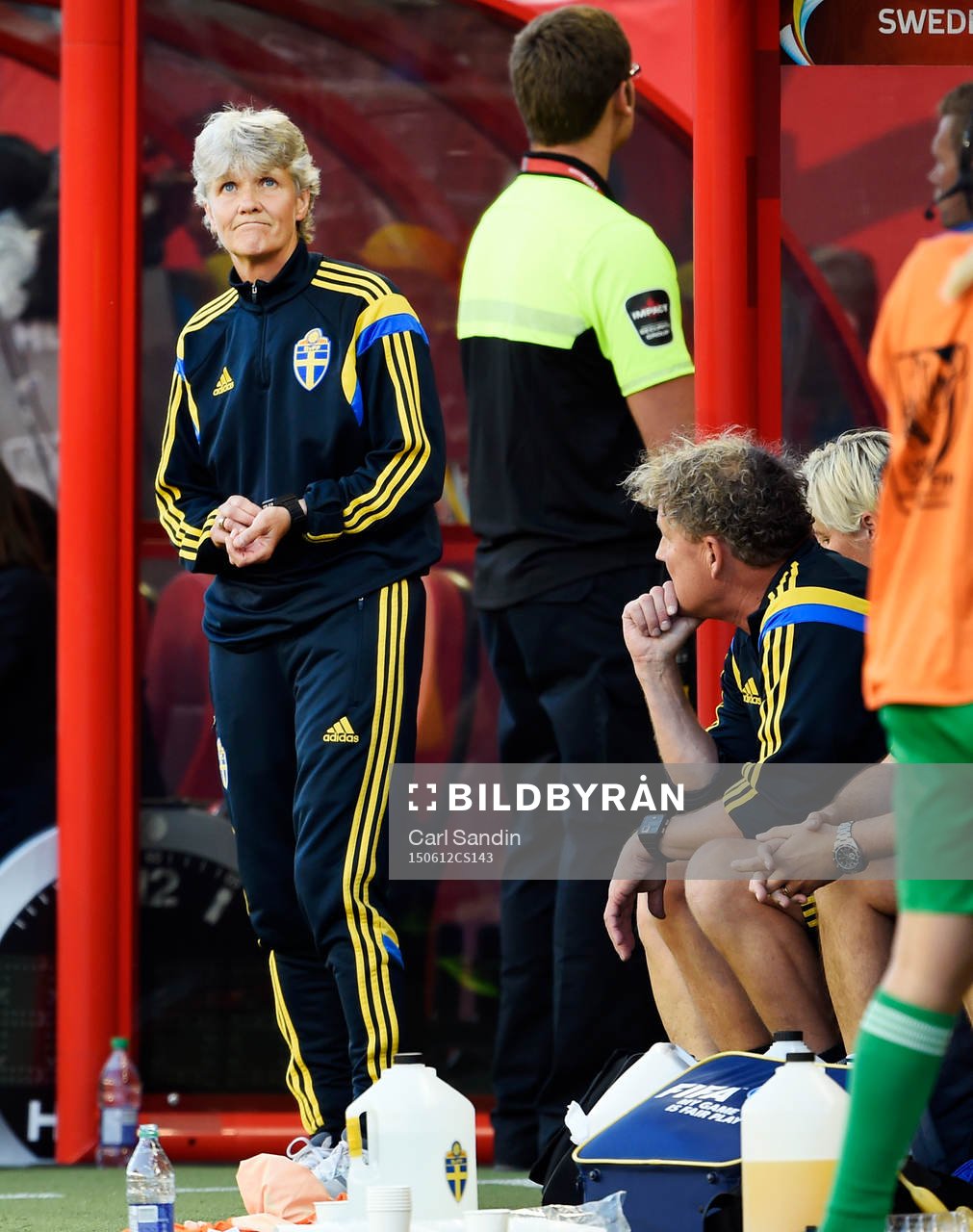 Sveriges förbundskapten Pia Sundhage