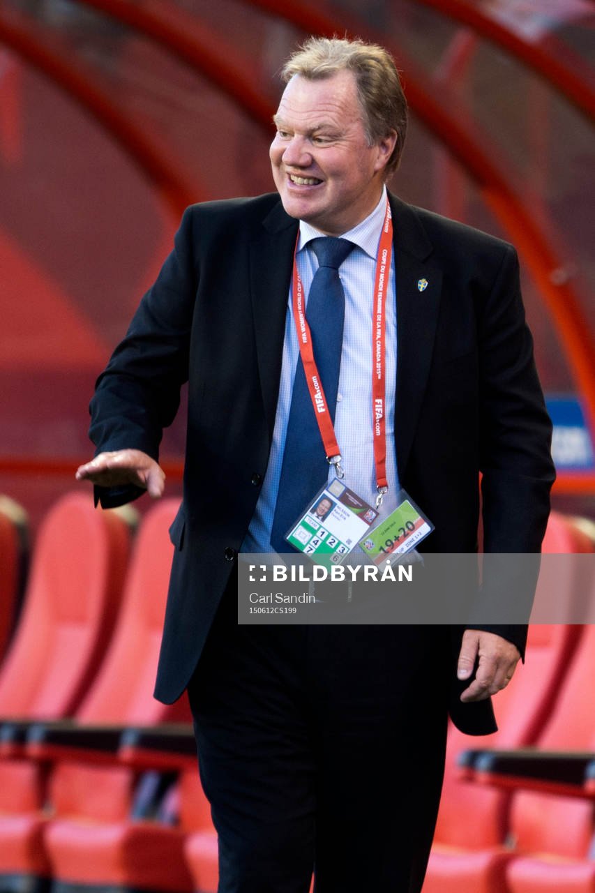 Svenska fotbollsförbundets ordförande Karl-Erik Nilsson