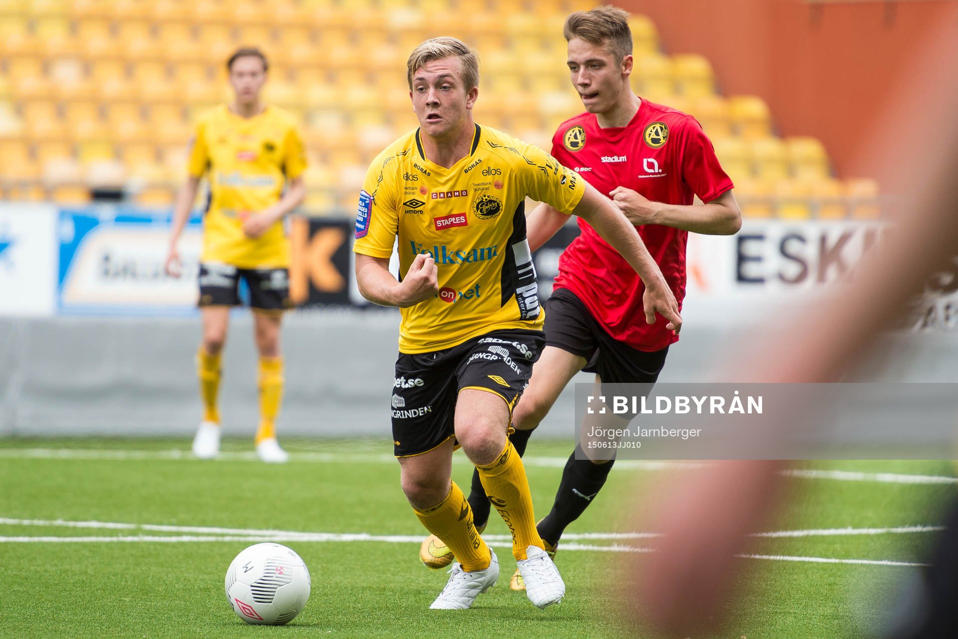Elfsborgs Noel Jonsson och Limhamn/Bunkeflos Carl Geronson