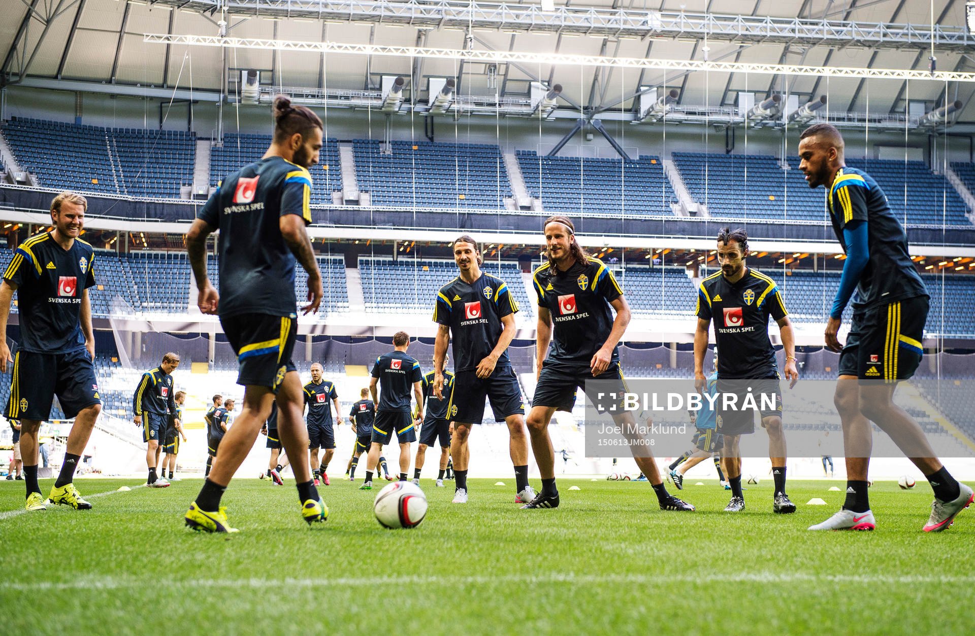 Ola Toivonen, Jimmy Durmaz, Zlatan Ibrahimovic, Jonas